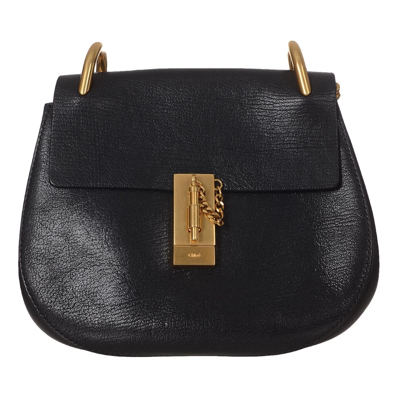 Drew leather crossbody bag