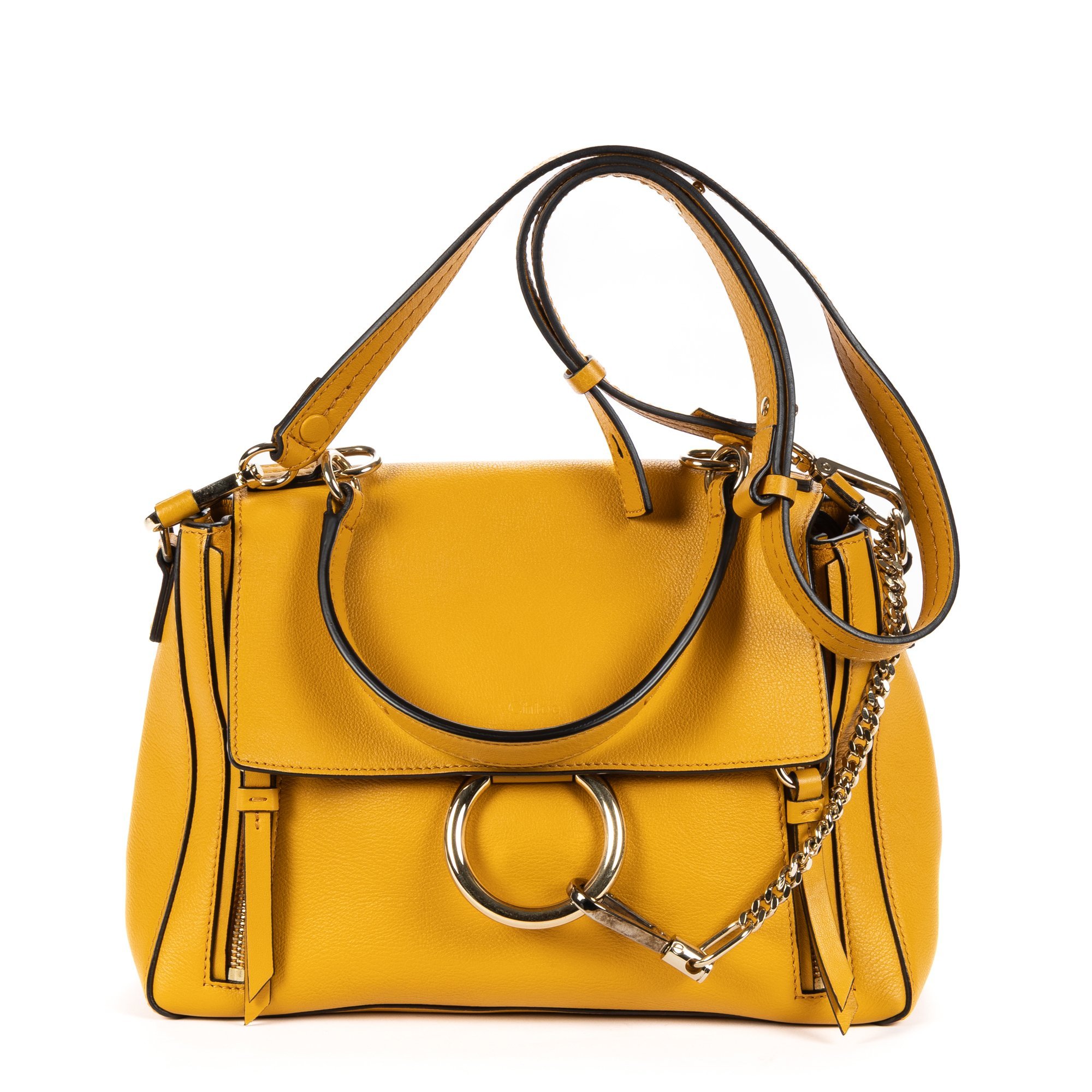 Leather handbag