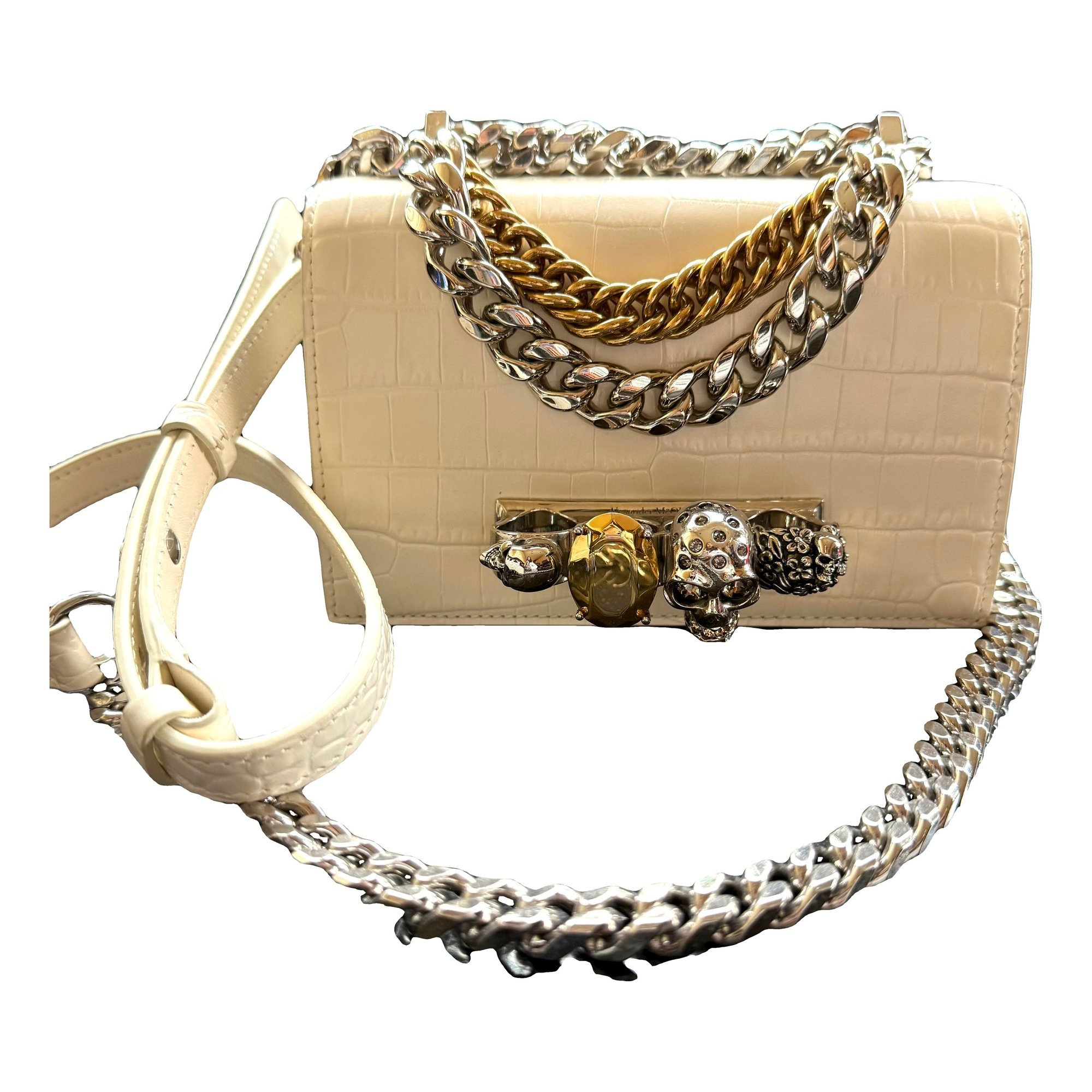 Crocodile satchel