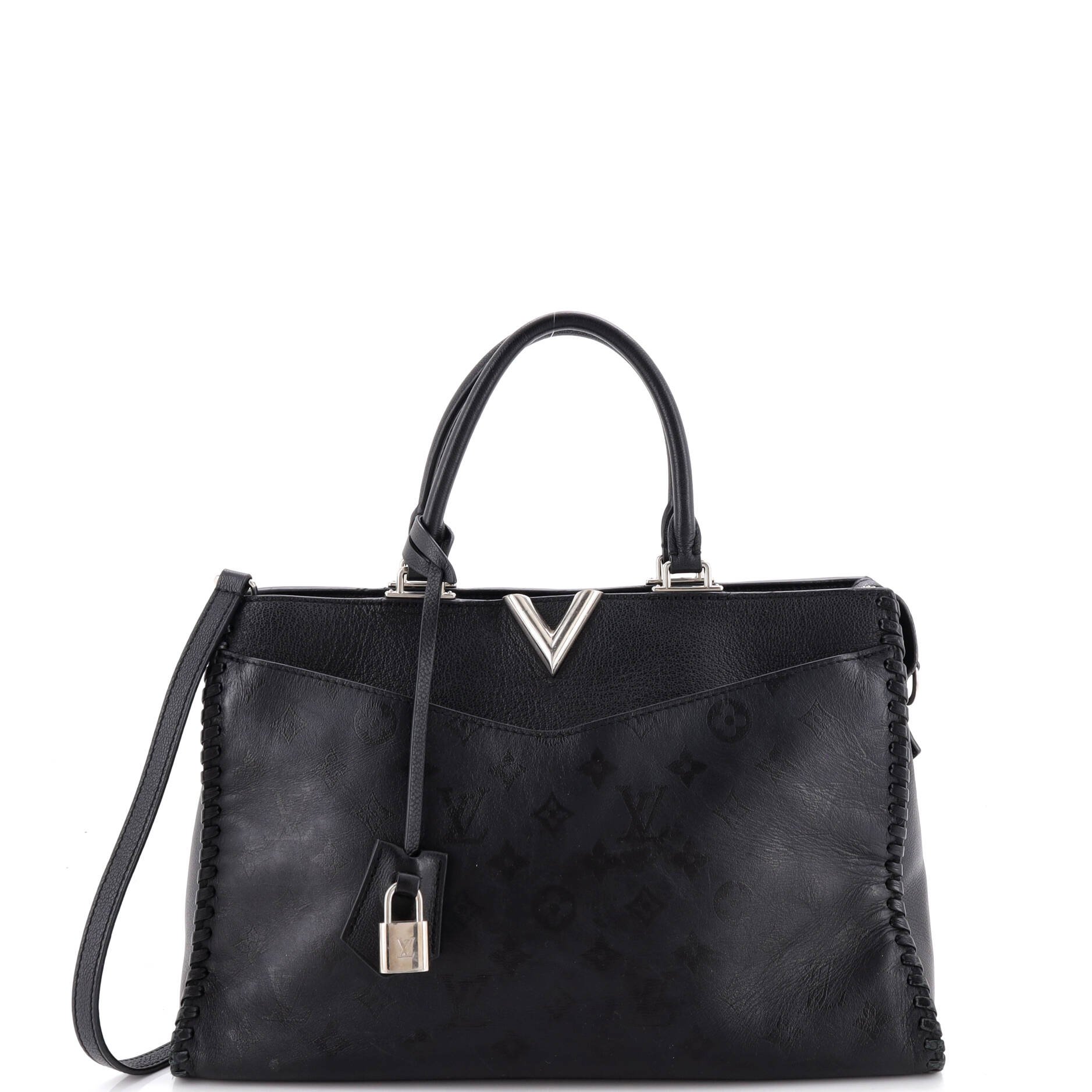 Very Zipped Tote Monogram Leather