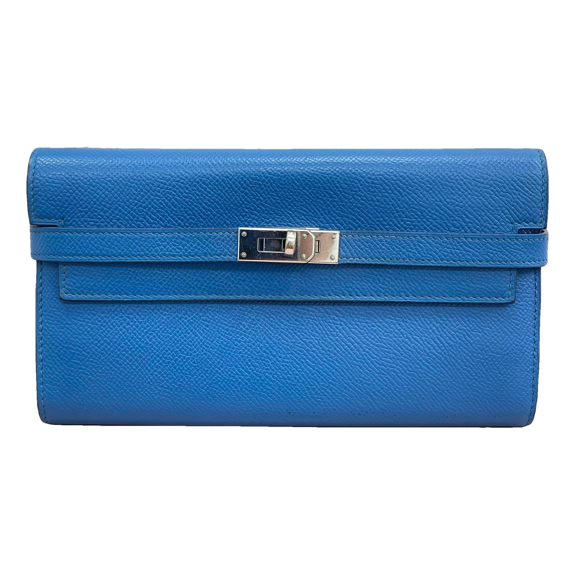 Kelly to go leather clutch bag