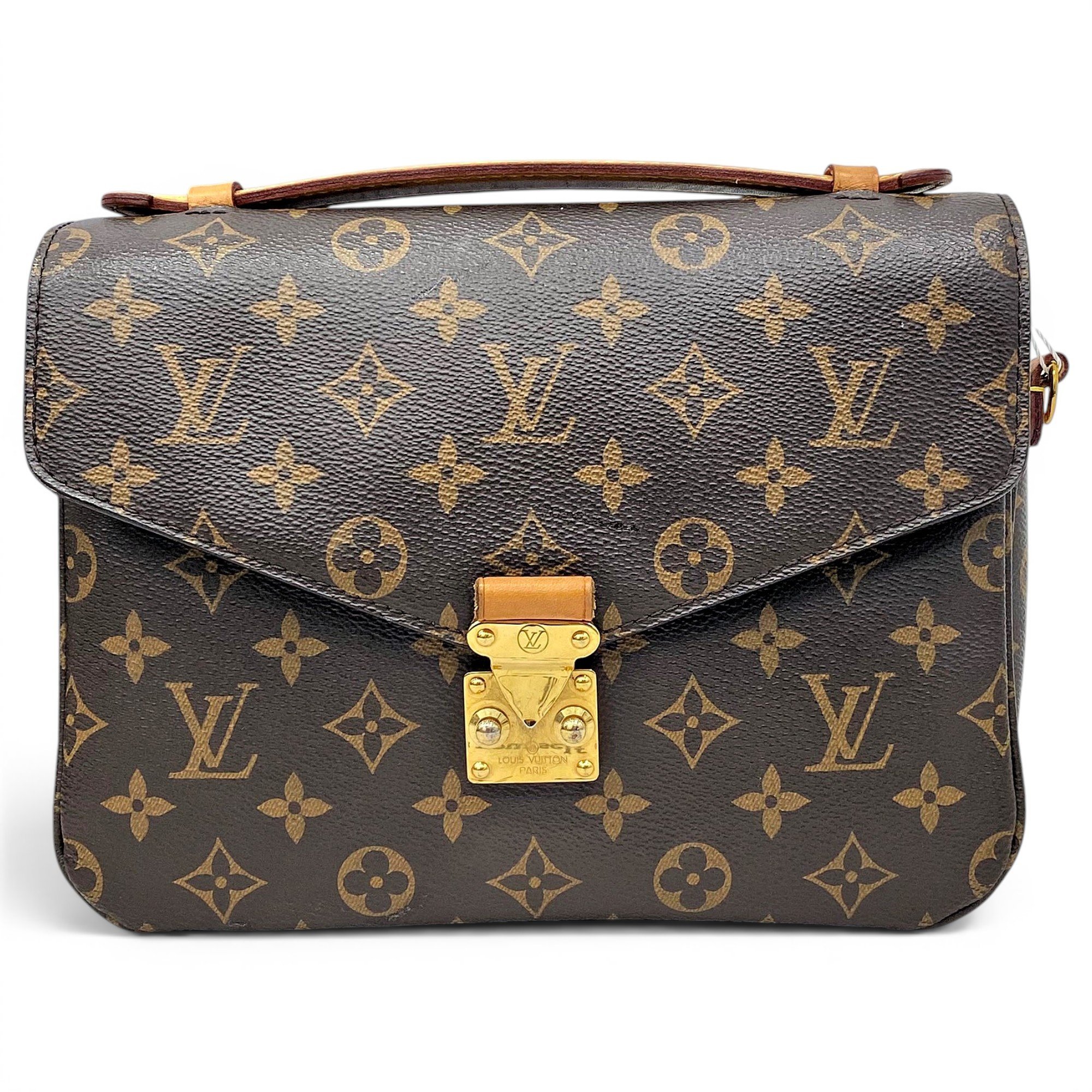 Metis leather handbag