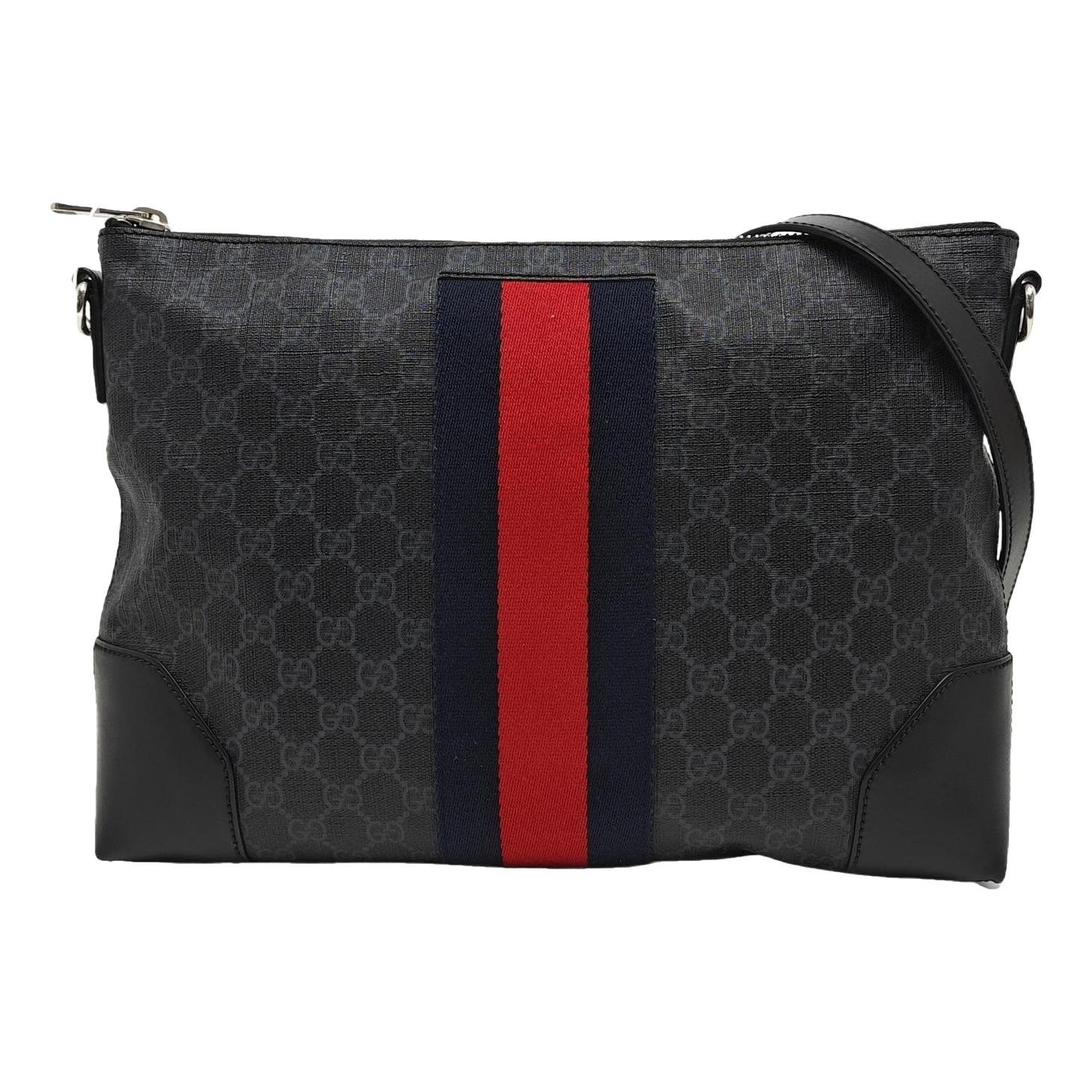 Ophidia GG Supreme leather handbag