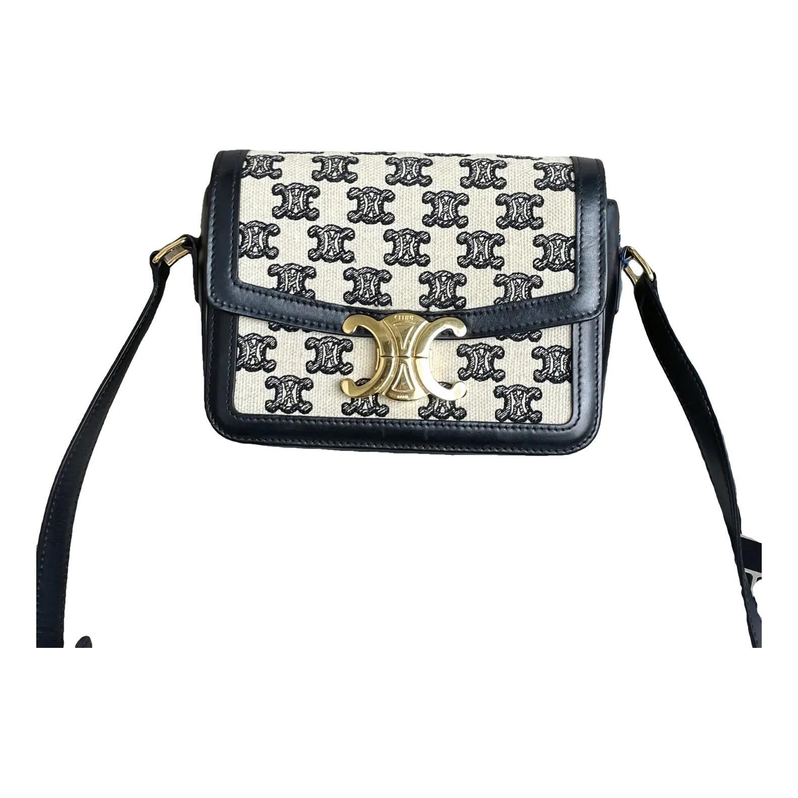 Triomphe cloth handbag