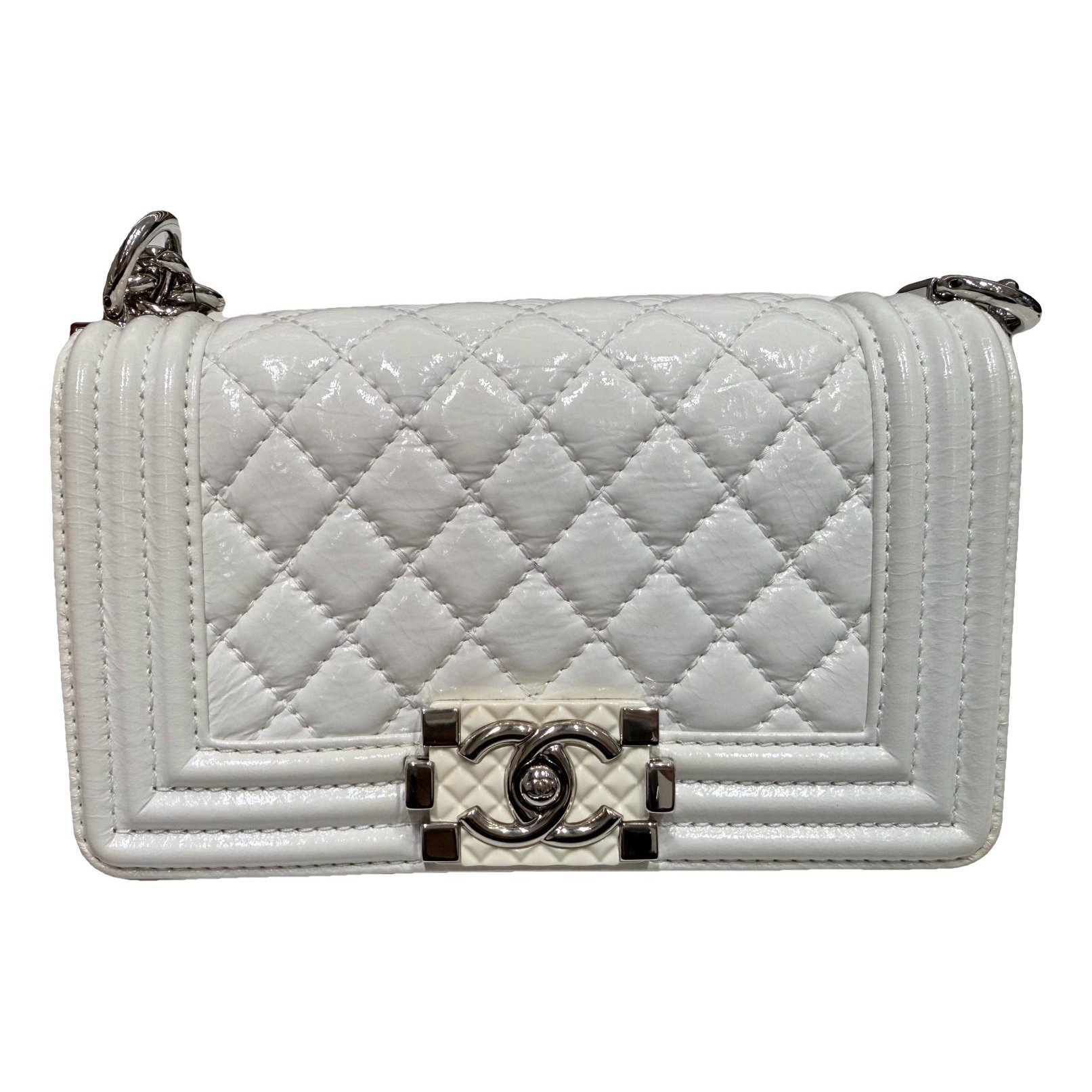 Boy leather crossbody bag