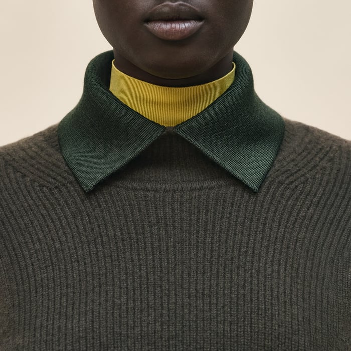 Vert Anglais Long-sleeve Sweater