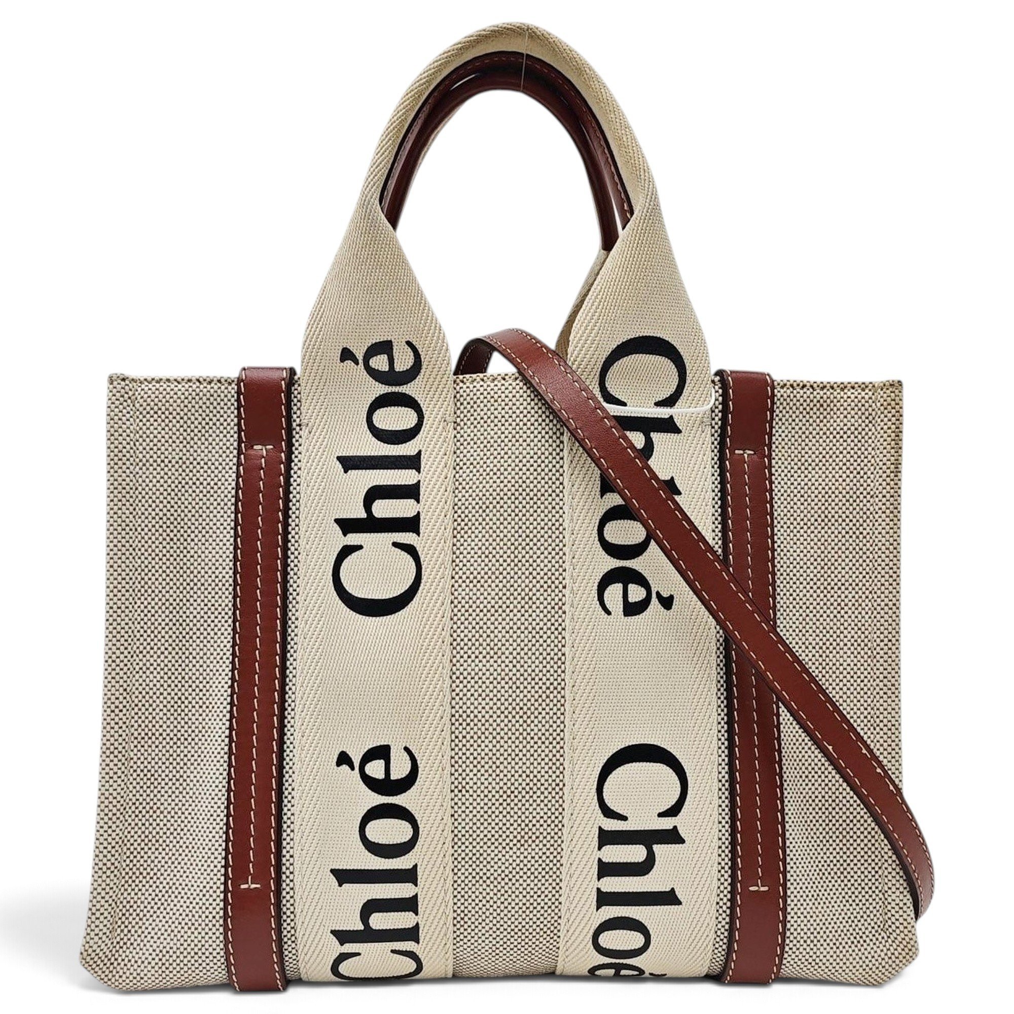 Woody cloth handbag