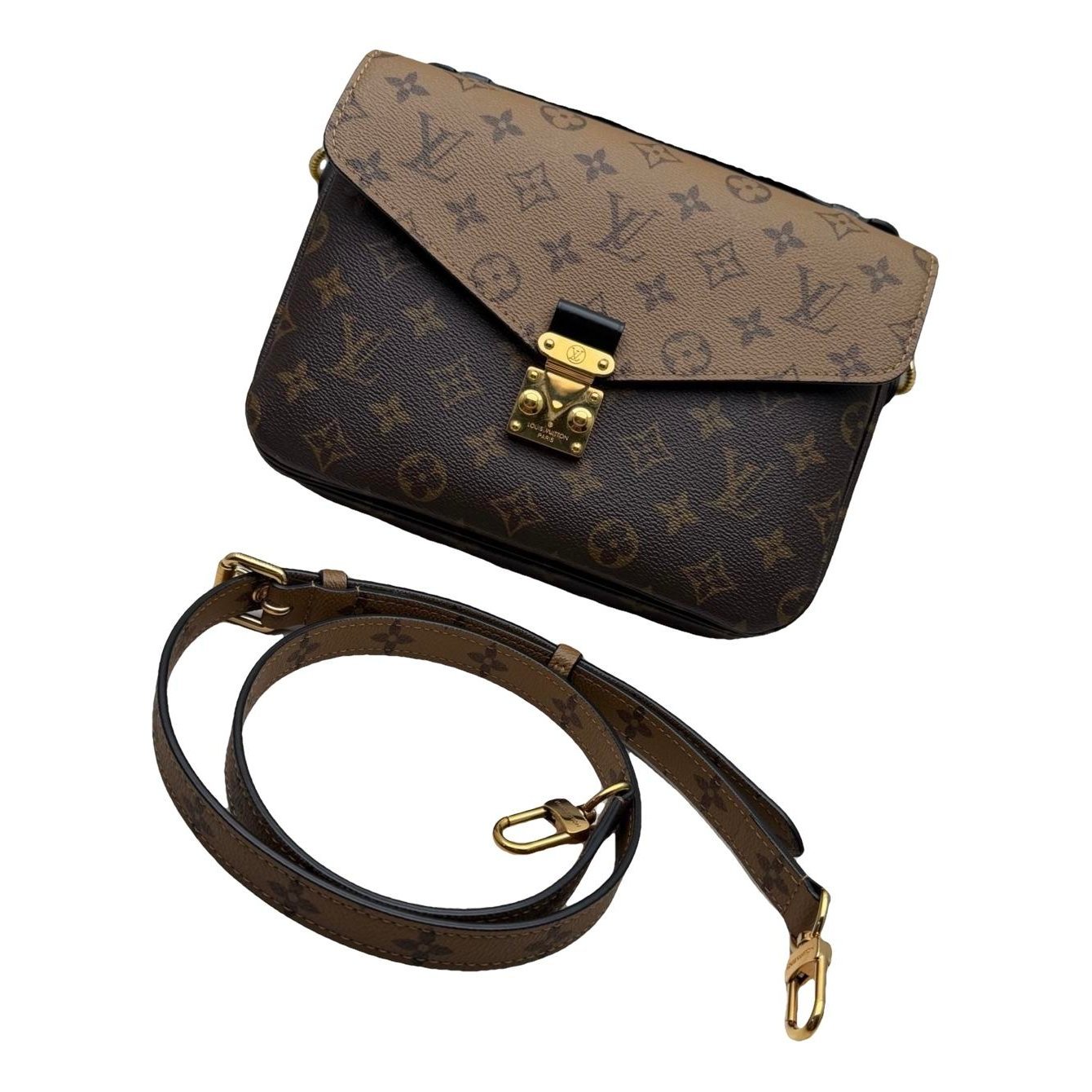 Metis leather handbag