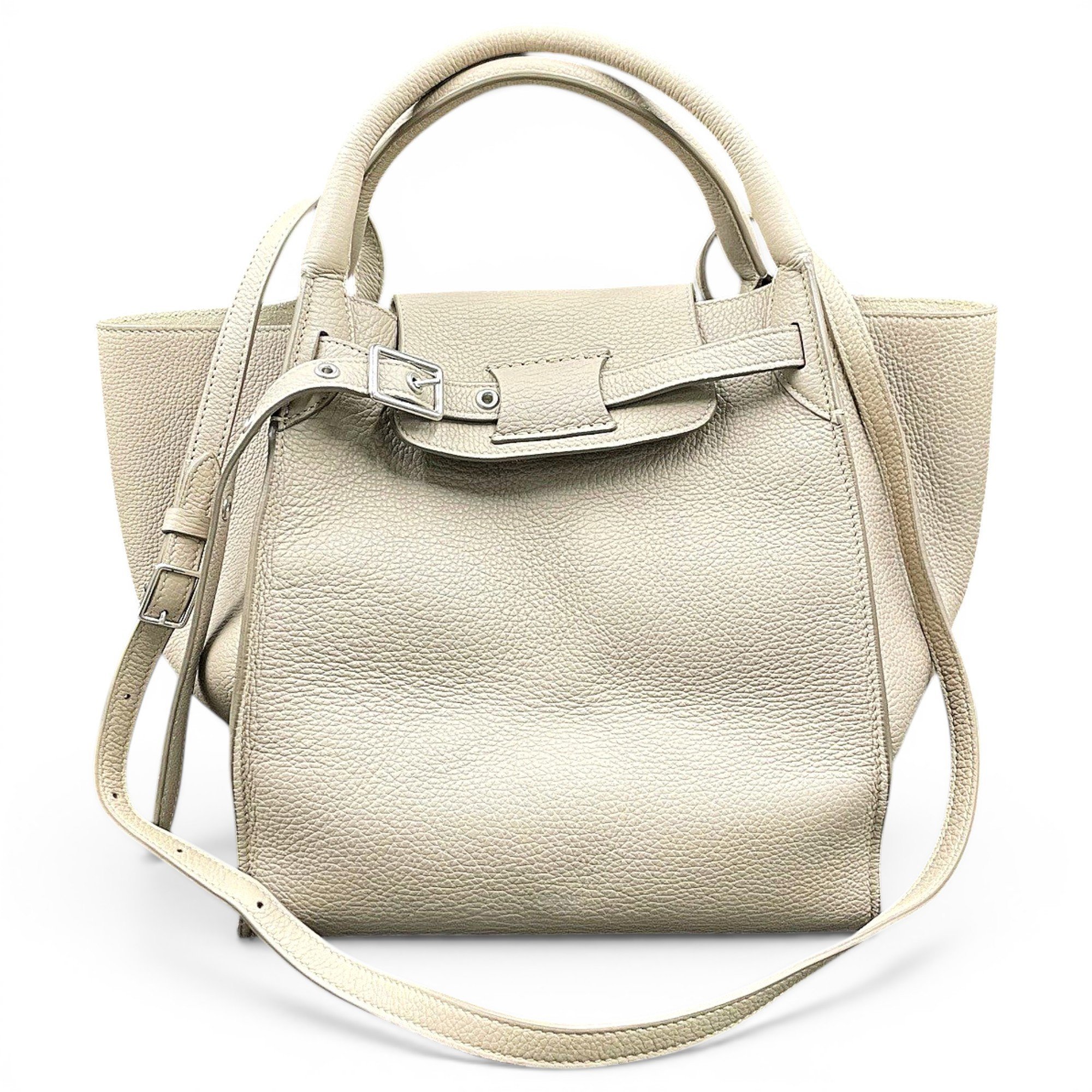 Big Bag leather handbag