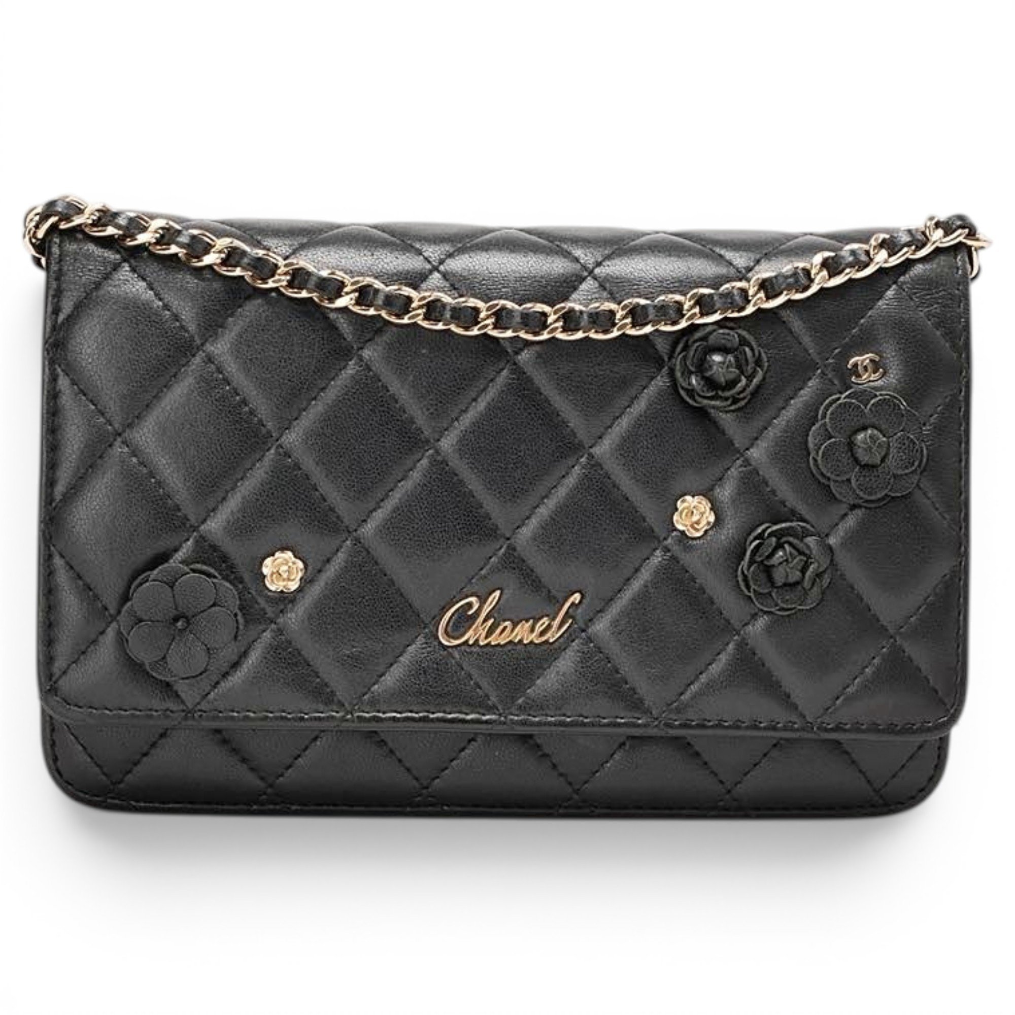 Wallet On Chain Timeless/Classique leather handbag