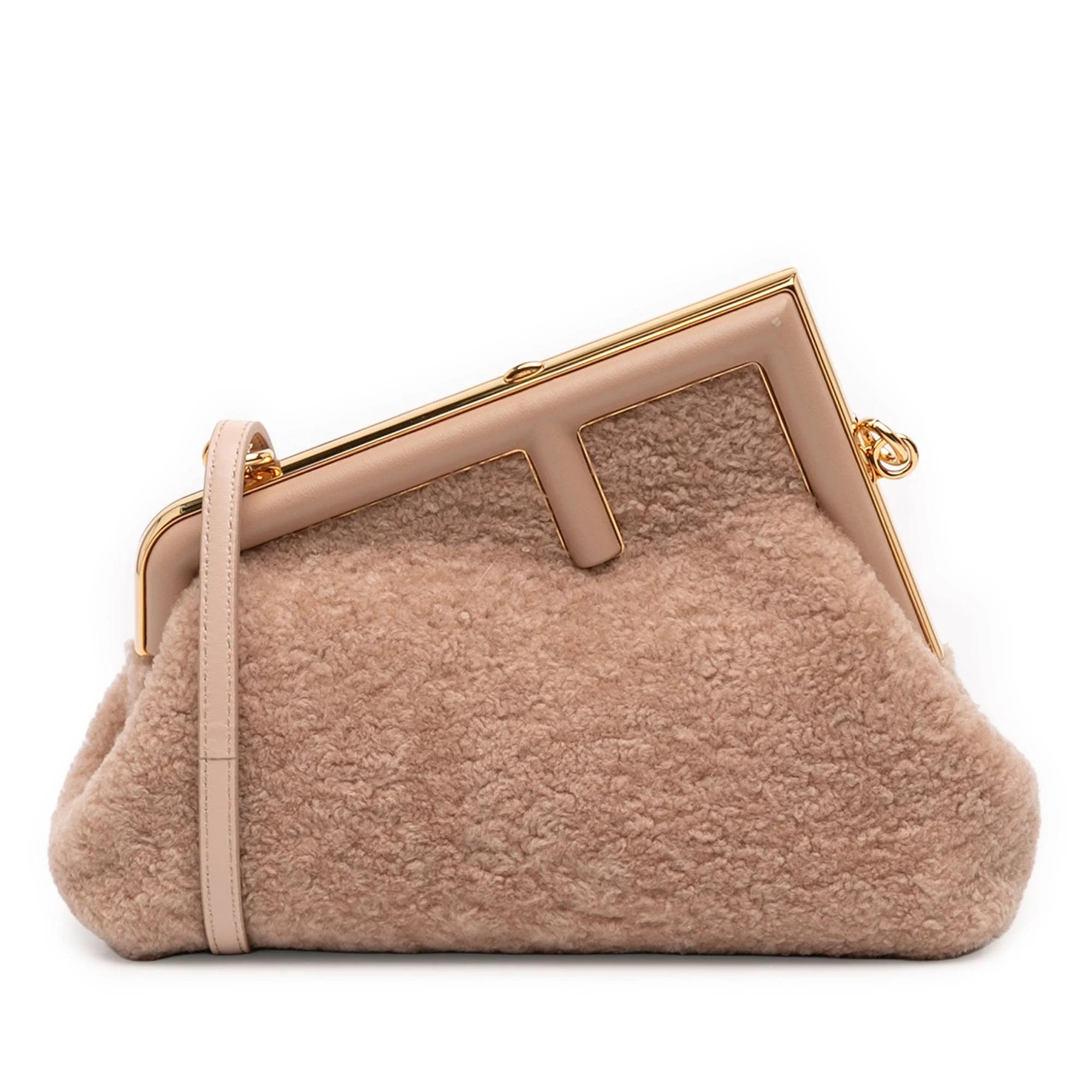 First leather crossbody bag