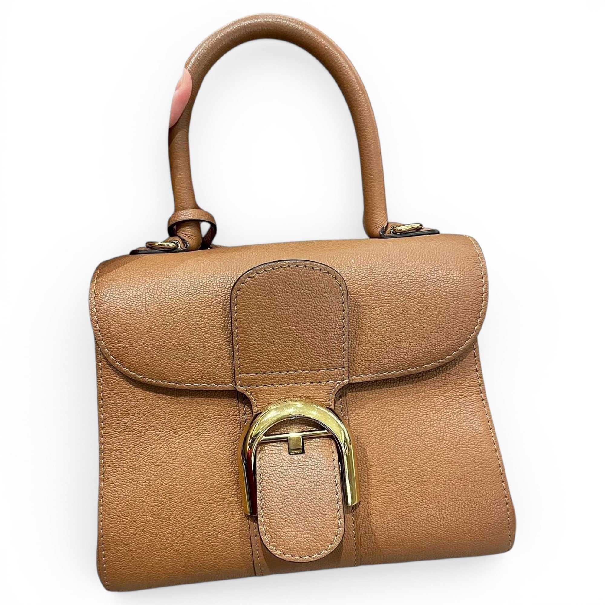 Brillant leather handbag