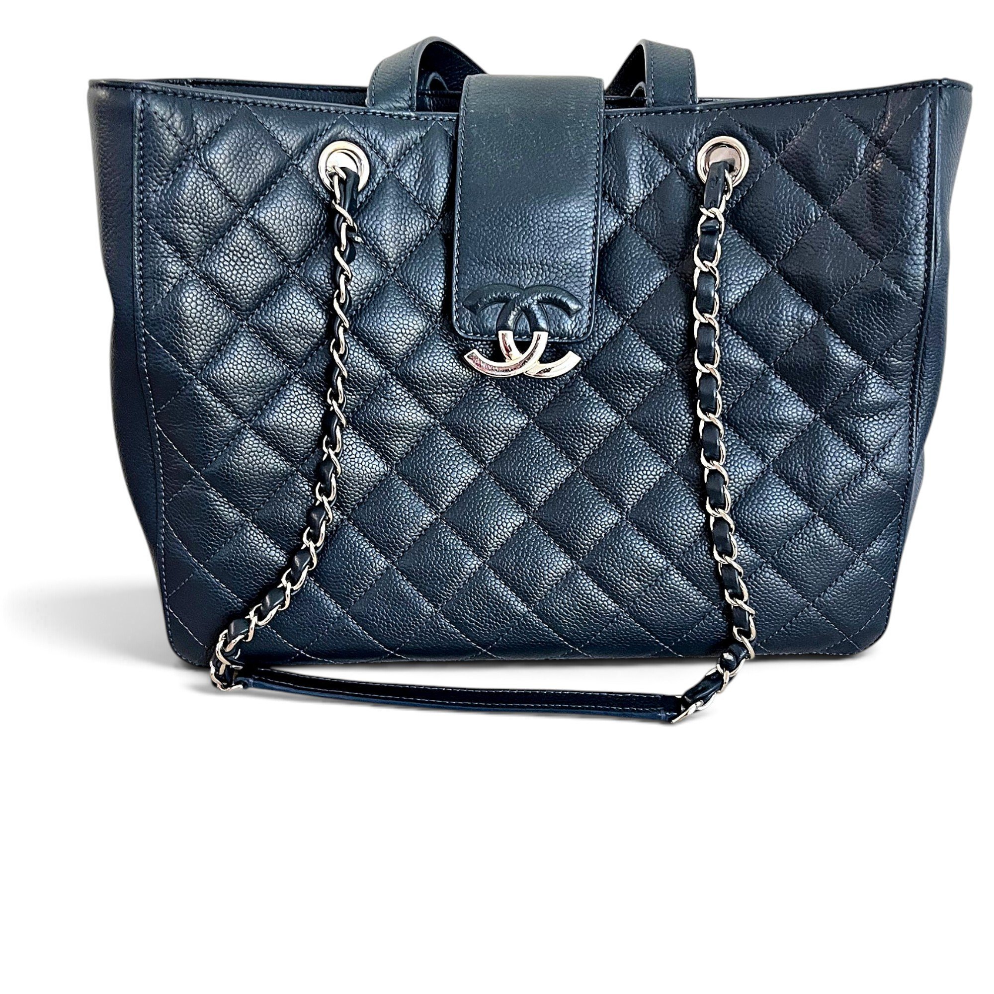Grand shopping leather tote