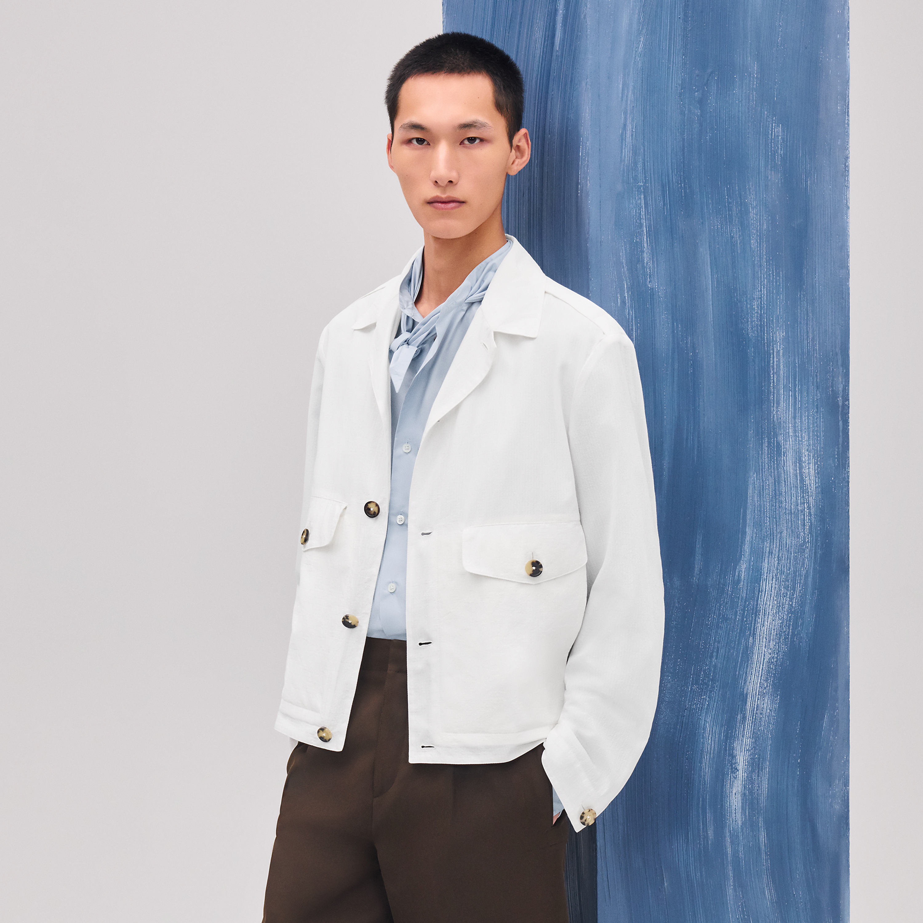 Straight cut jacket