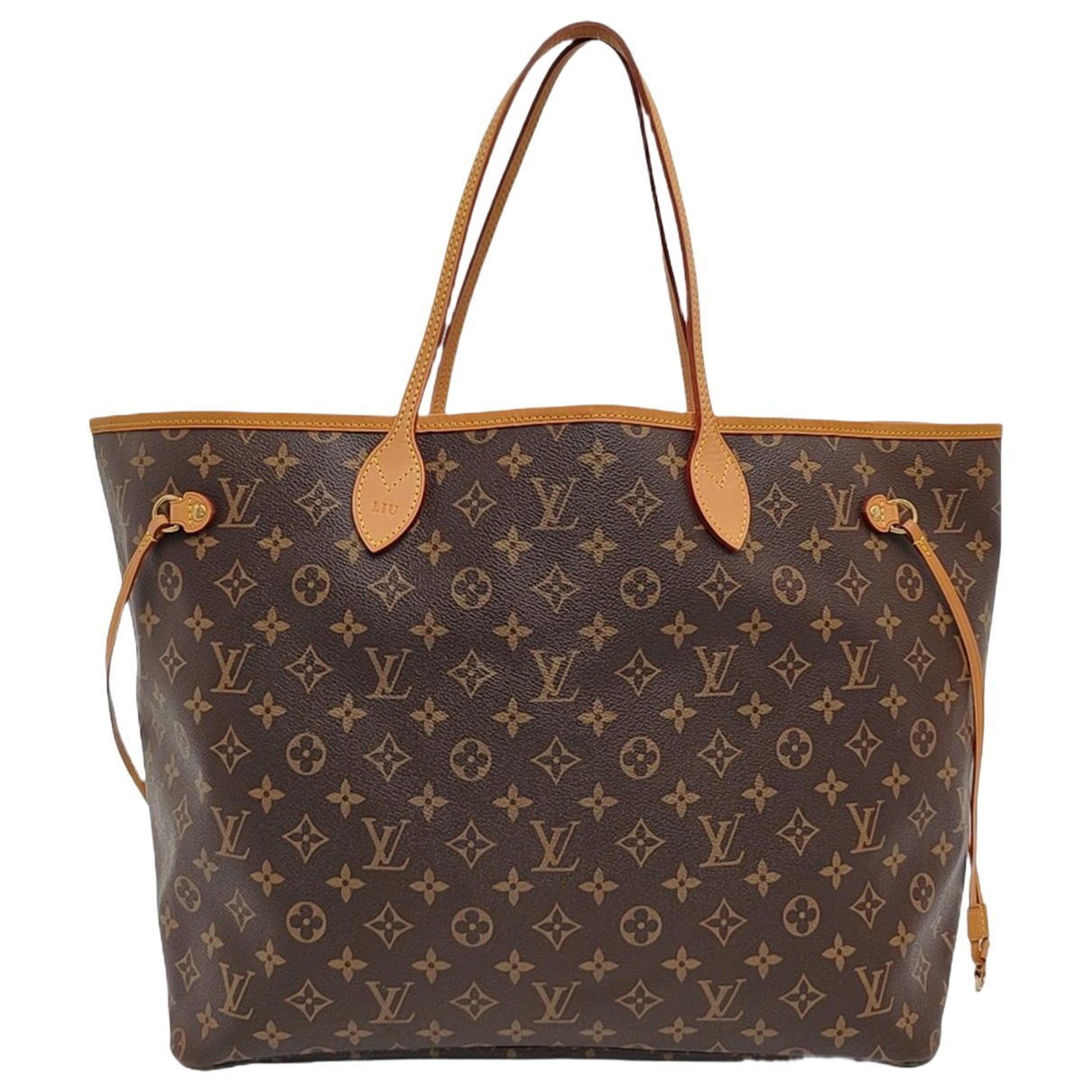 Neverfull leather handbag