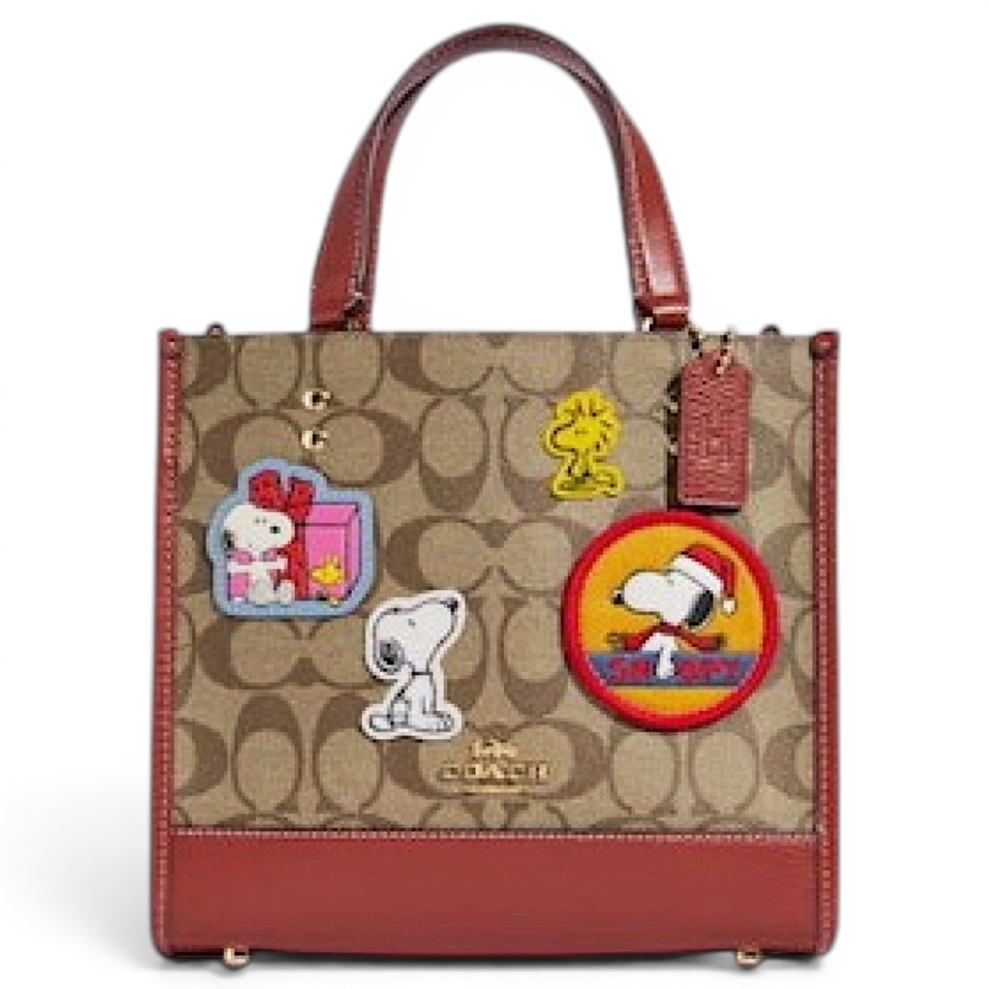 Leather tote