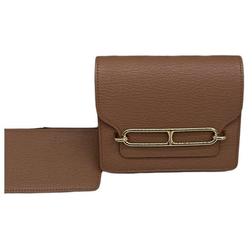 Roulis leather handbag