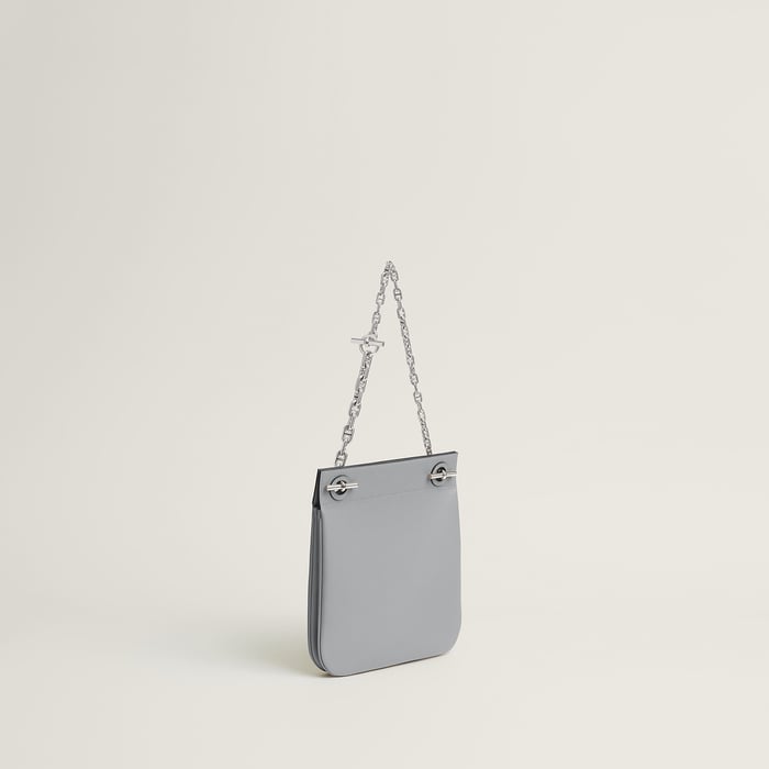 Gris Pantin Poche Cliquetis 백