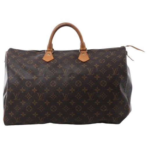 Speedy leather handbag