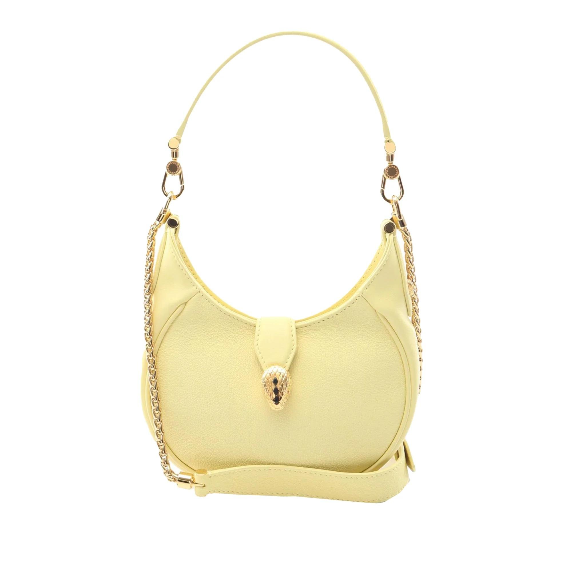 Serpenti pony-style calfskin handbag