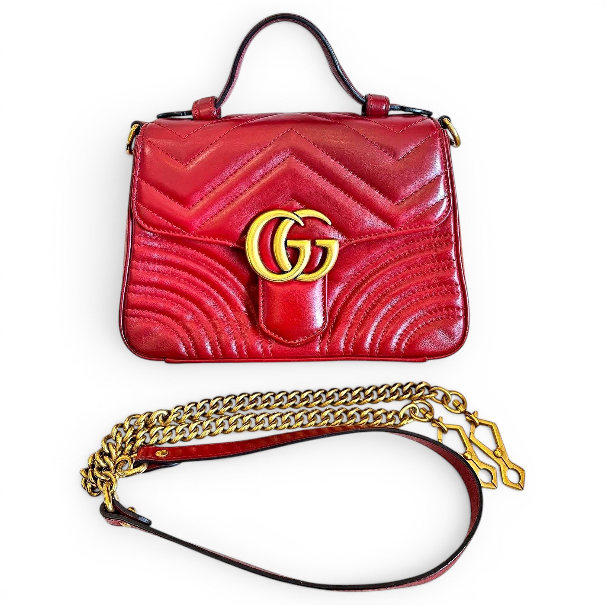 GG Marmont leather handbag