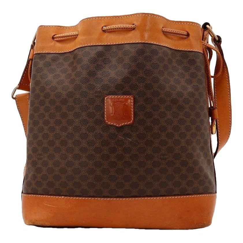 Triomphe leather handbag