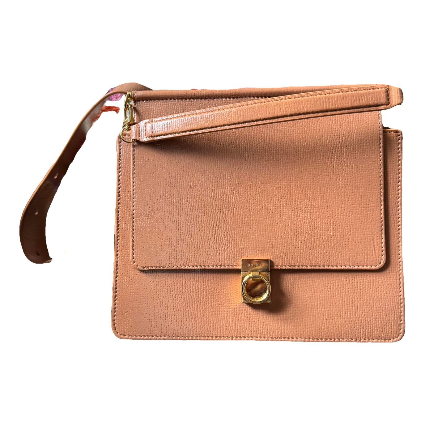Polene Numéro Sept leather crossbody bag
