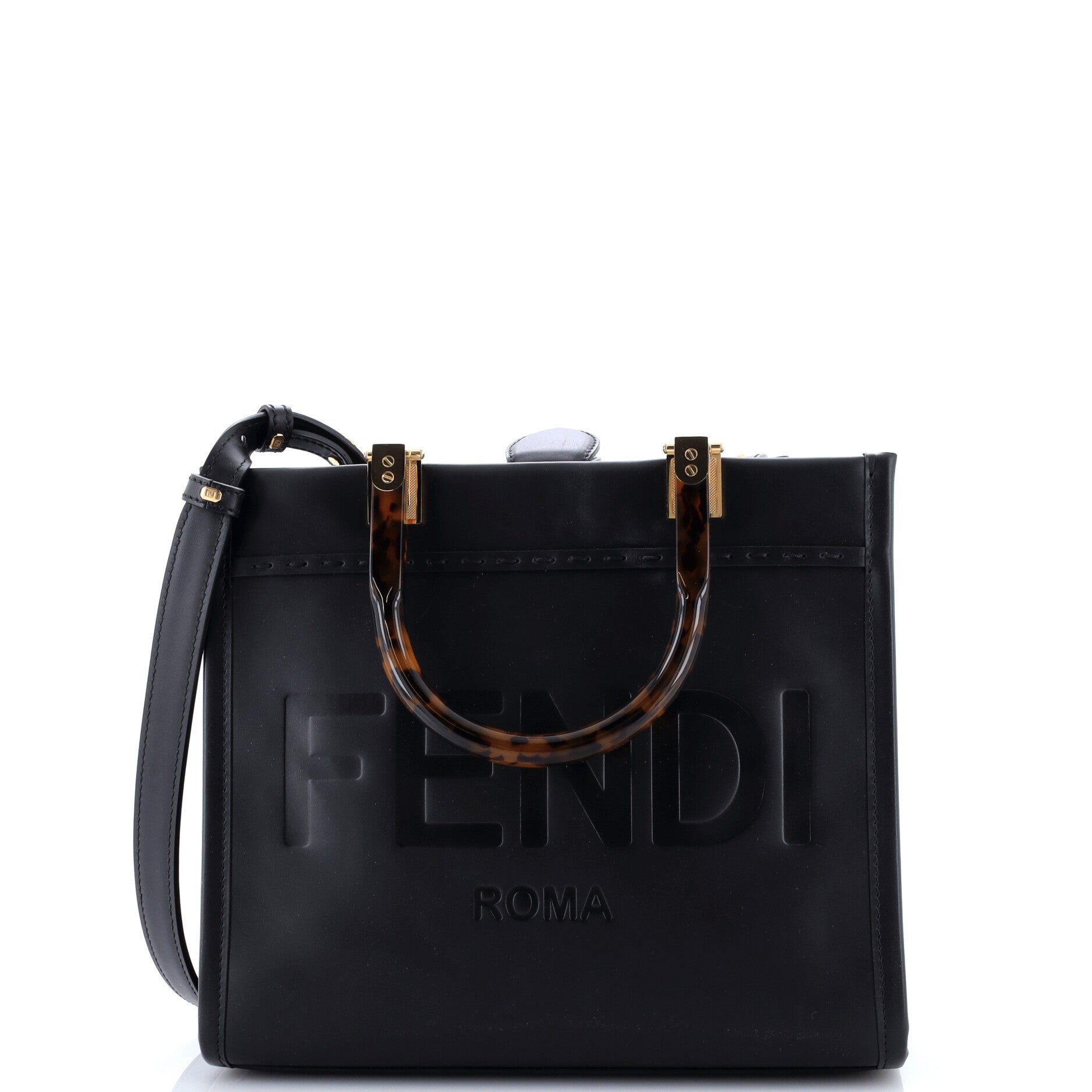 Sunshine Shopper Tote Leather Small