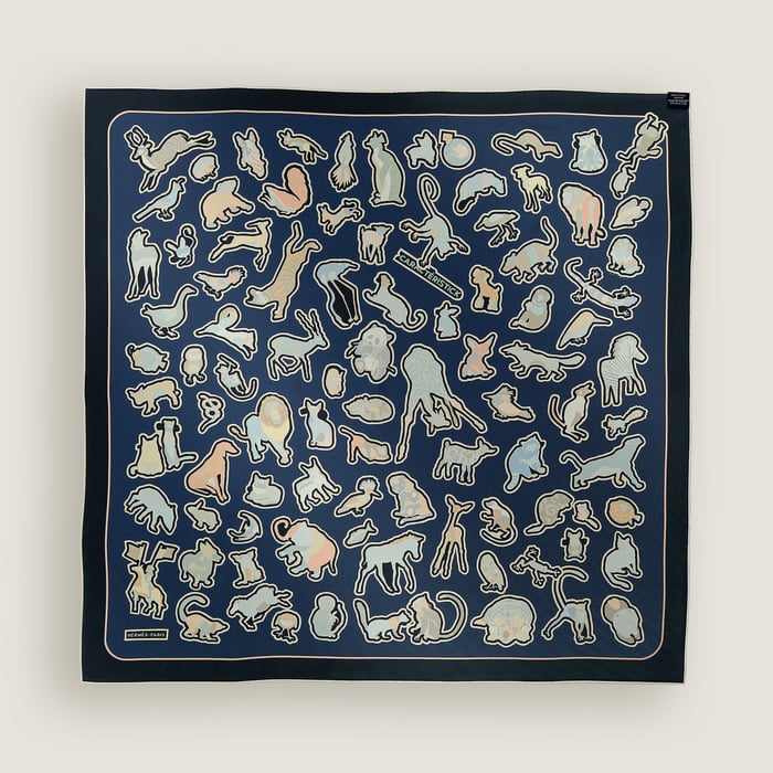 Caracteristick Double Face Scarf 90