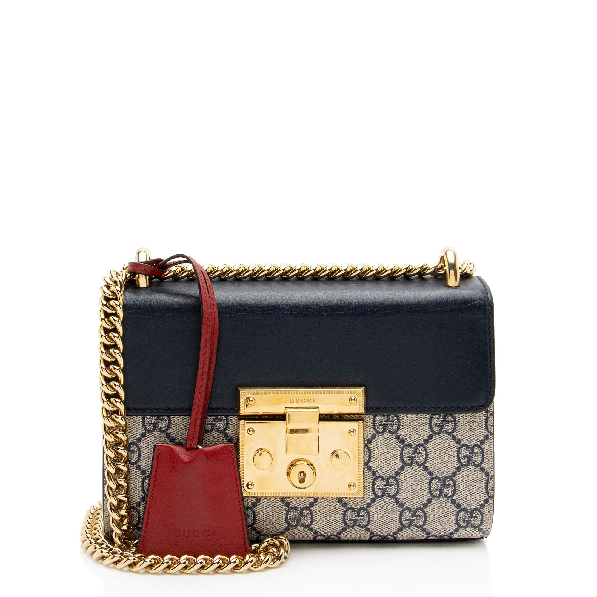 Padlock cloth handbag