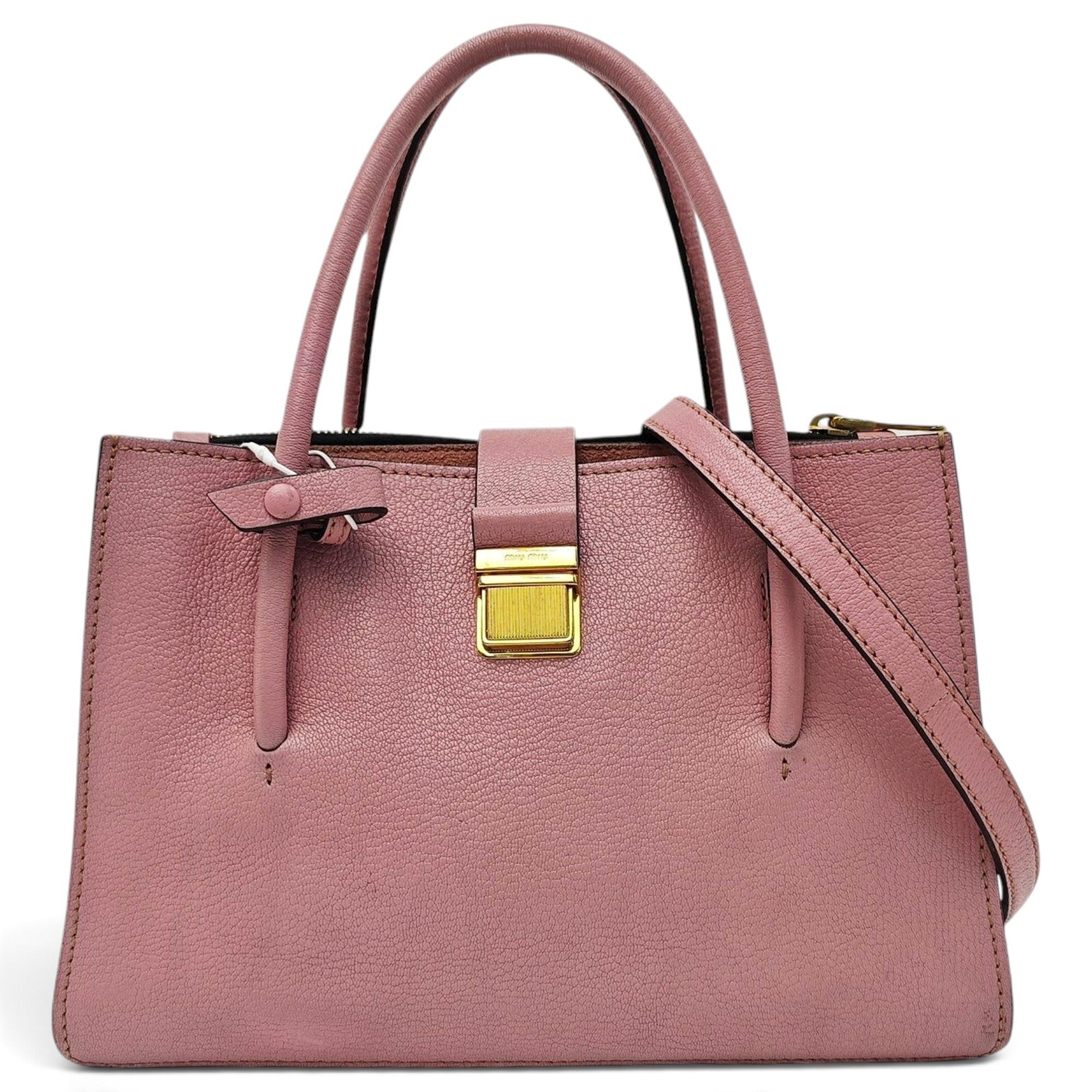 Leather handbag