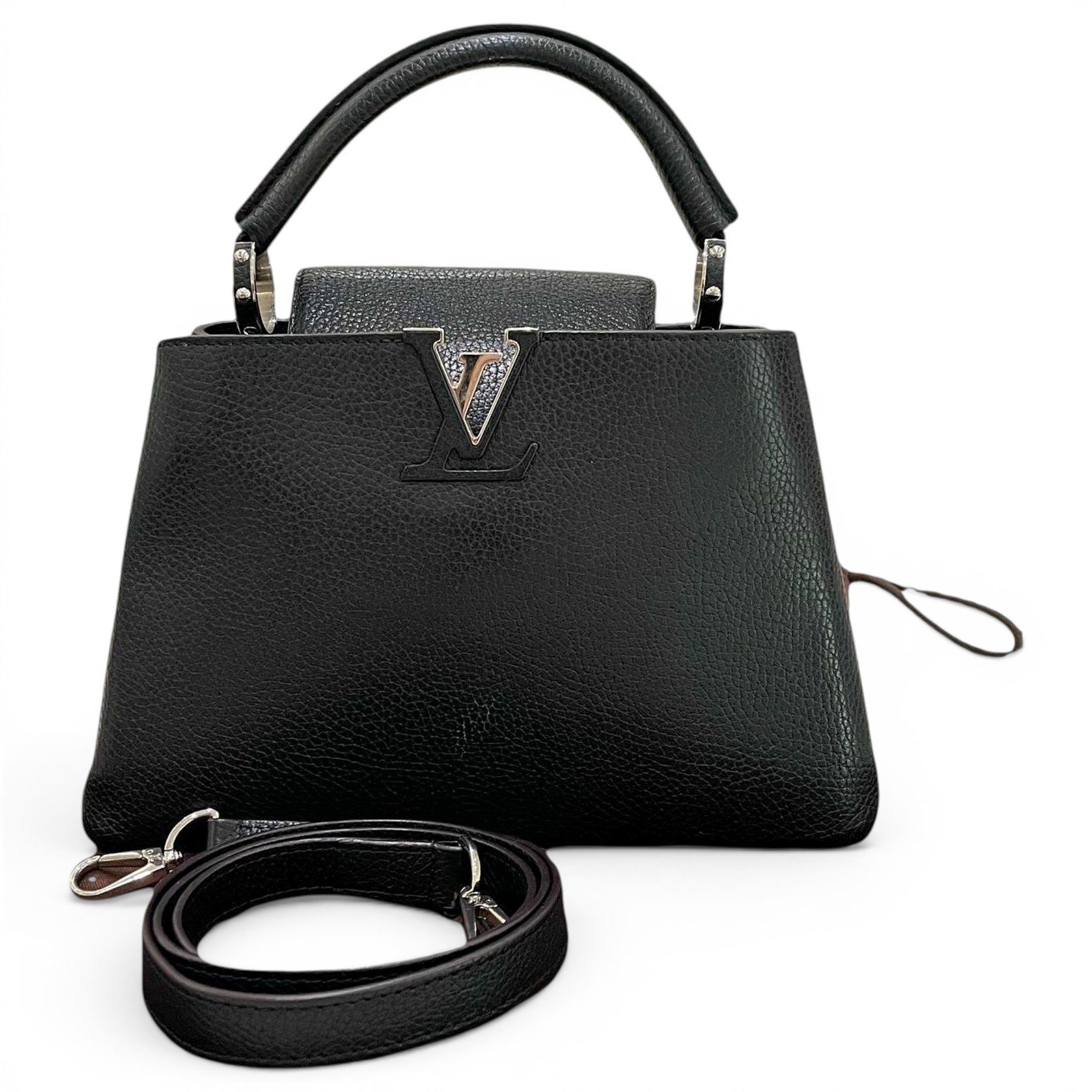 Capucines leather handbag