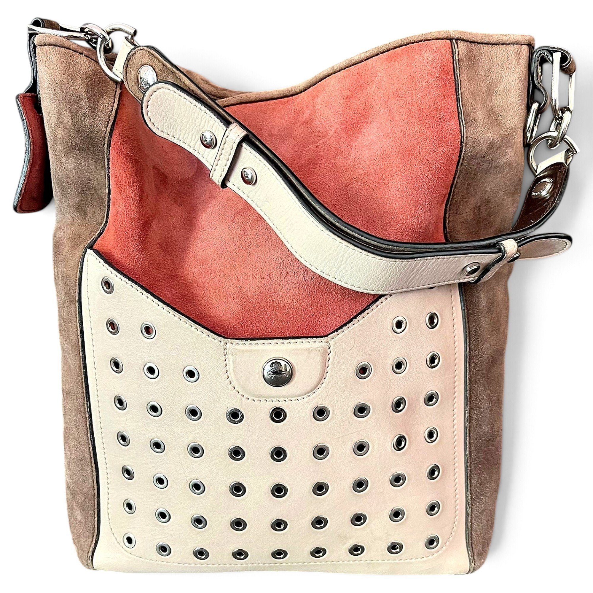 Mademoiselle leather handbag