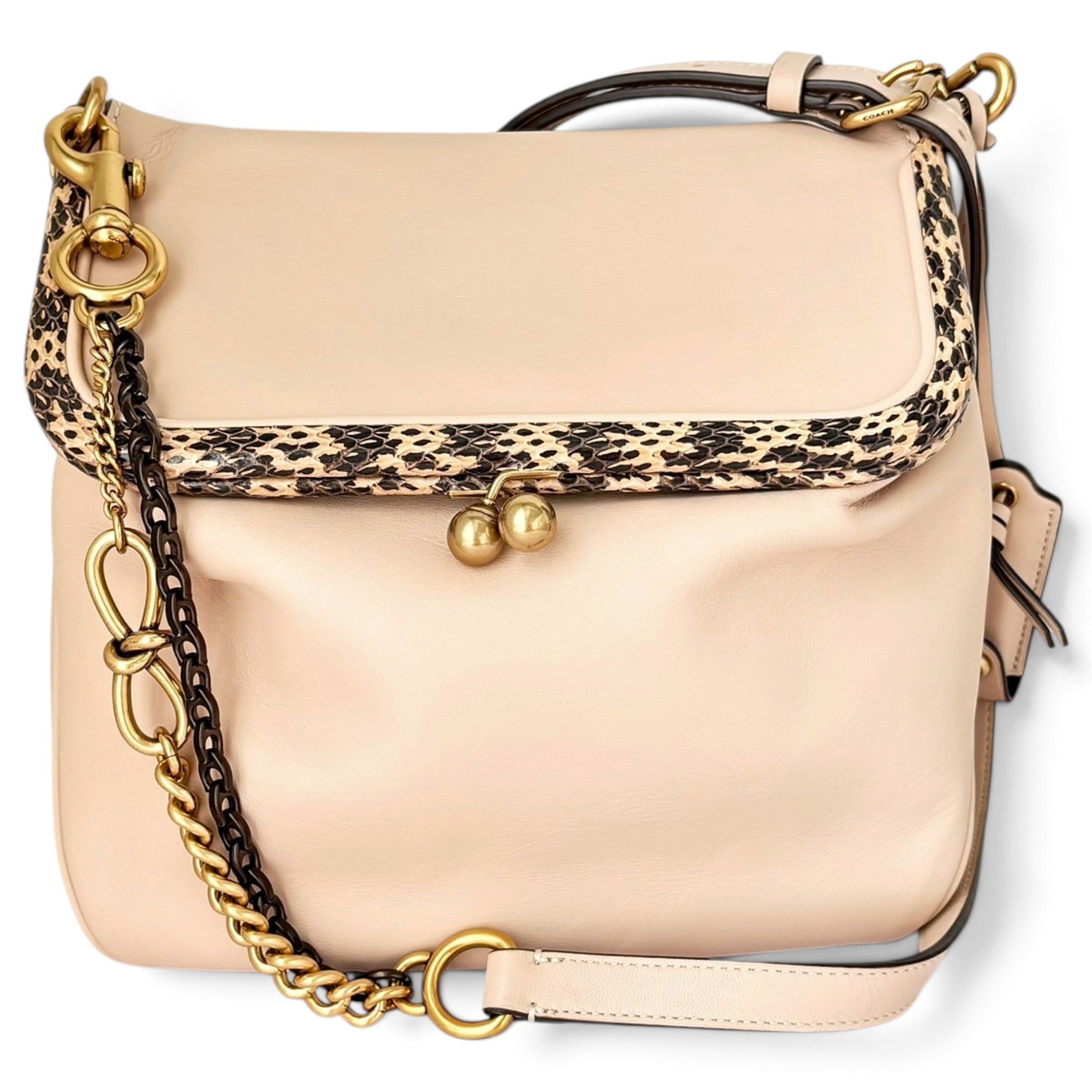 Leather crossbody bag