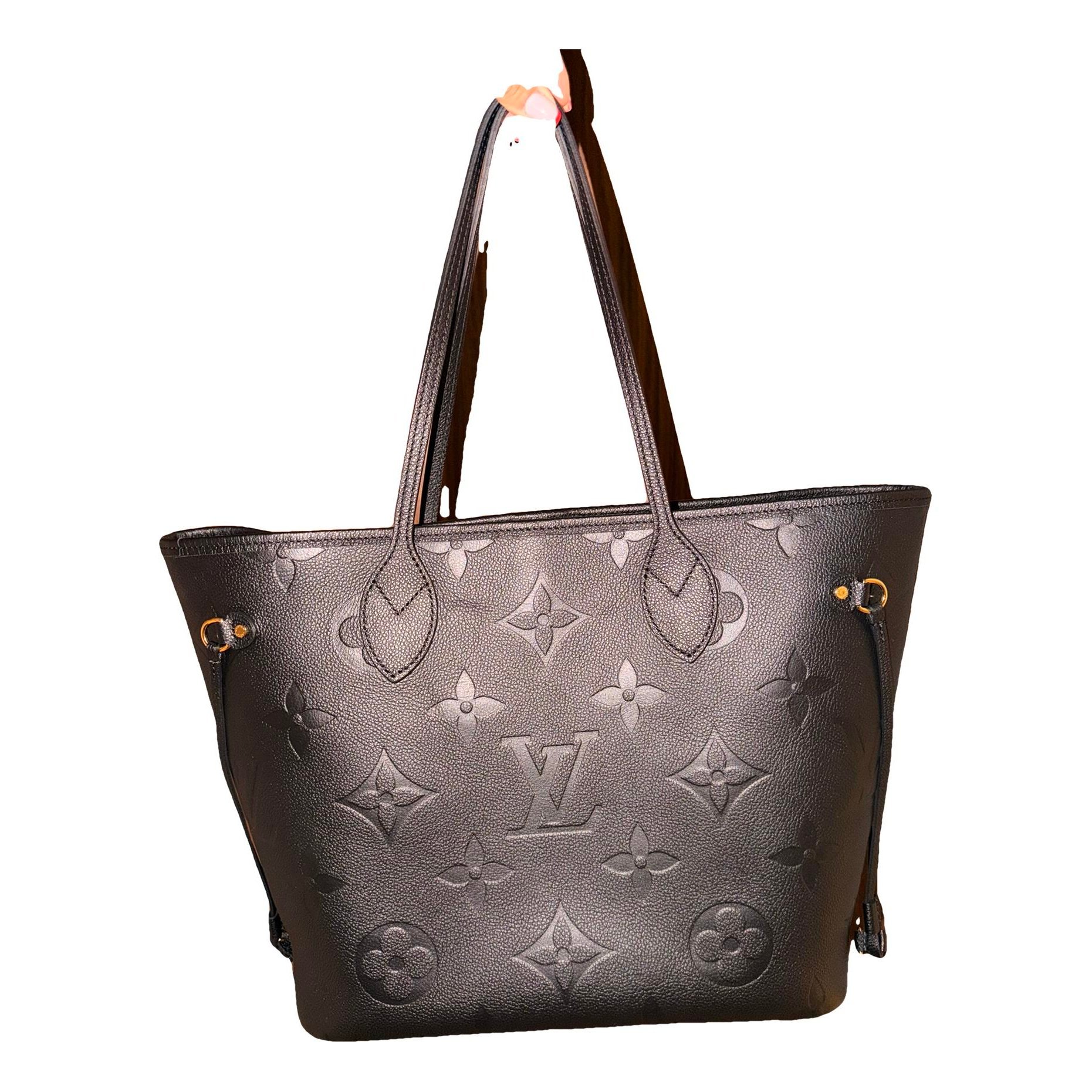 Neverfull leather tote