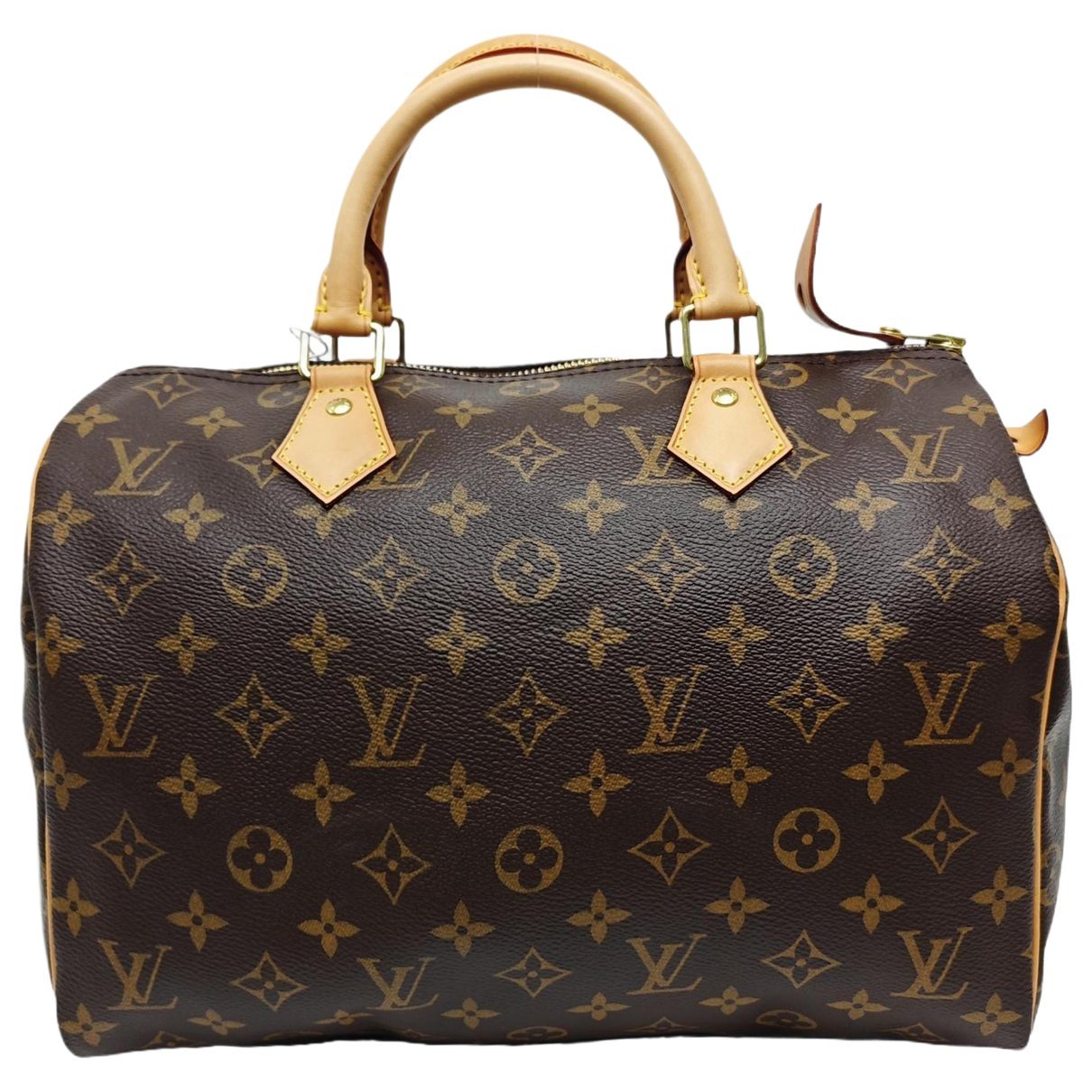 Nano Speedy / Mini HL leather handbag