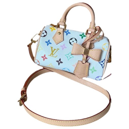 Speedy leather handbag
