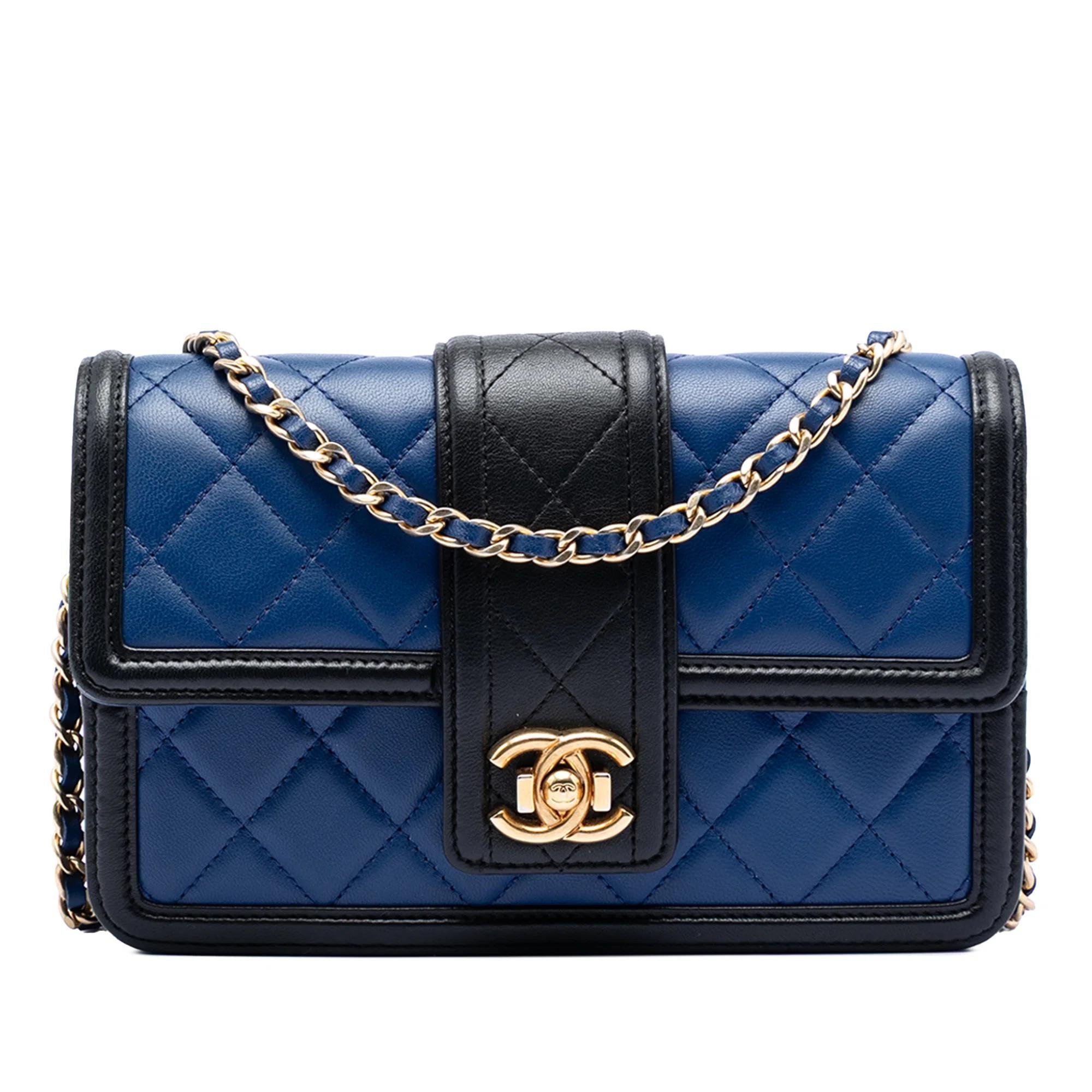 Wallet On Chain Timeless/Classique pony-style calfskin handbag