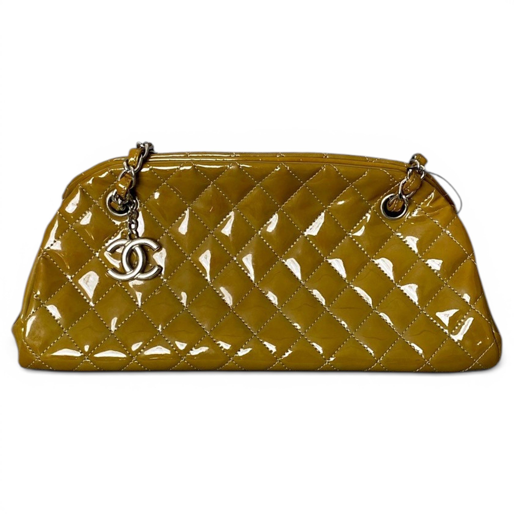 Mademoiselle leather clutch bag