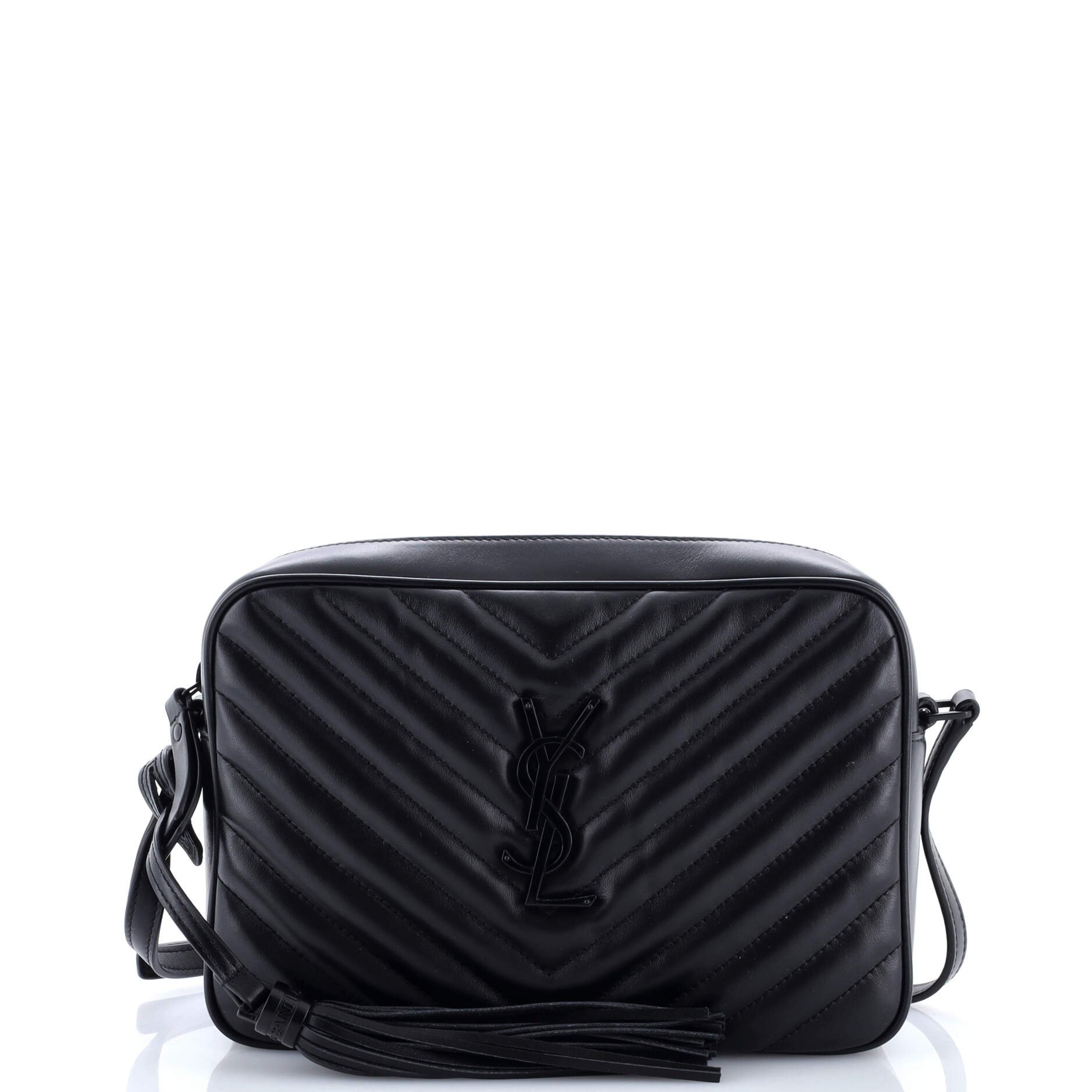 Saint Laurent Lou Camera Bag Matelasse Chevron Leather Small