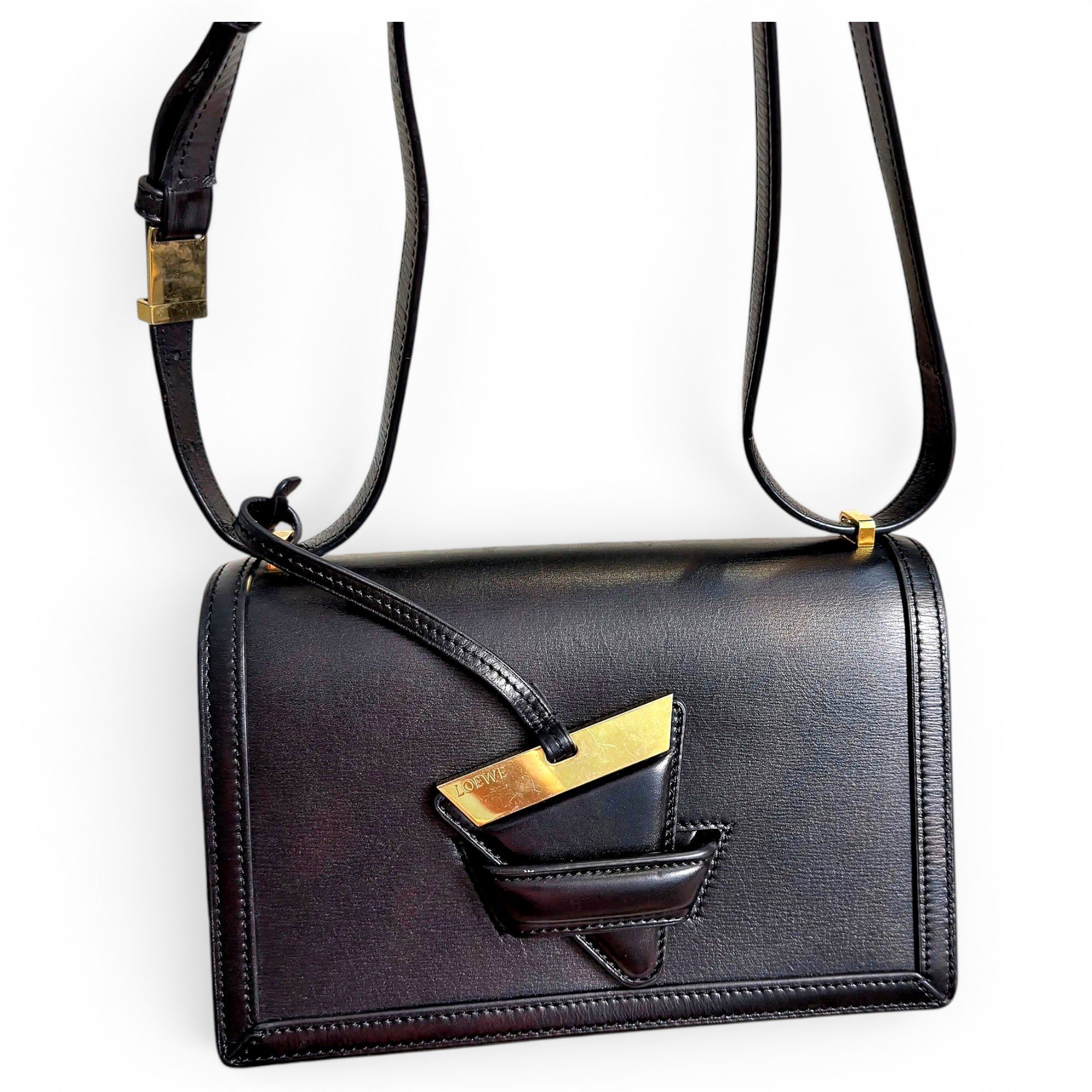 Barcelona leather crossbody bag
