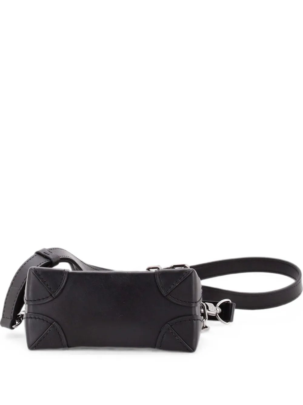 Steamer Bag Monogram Eclipse Canvas Nano crossbody bag