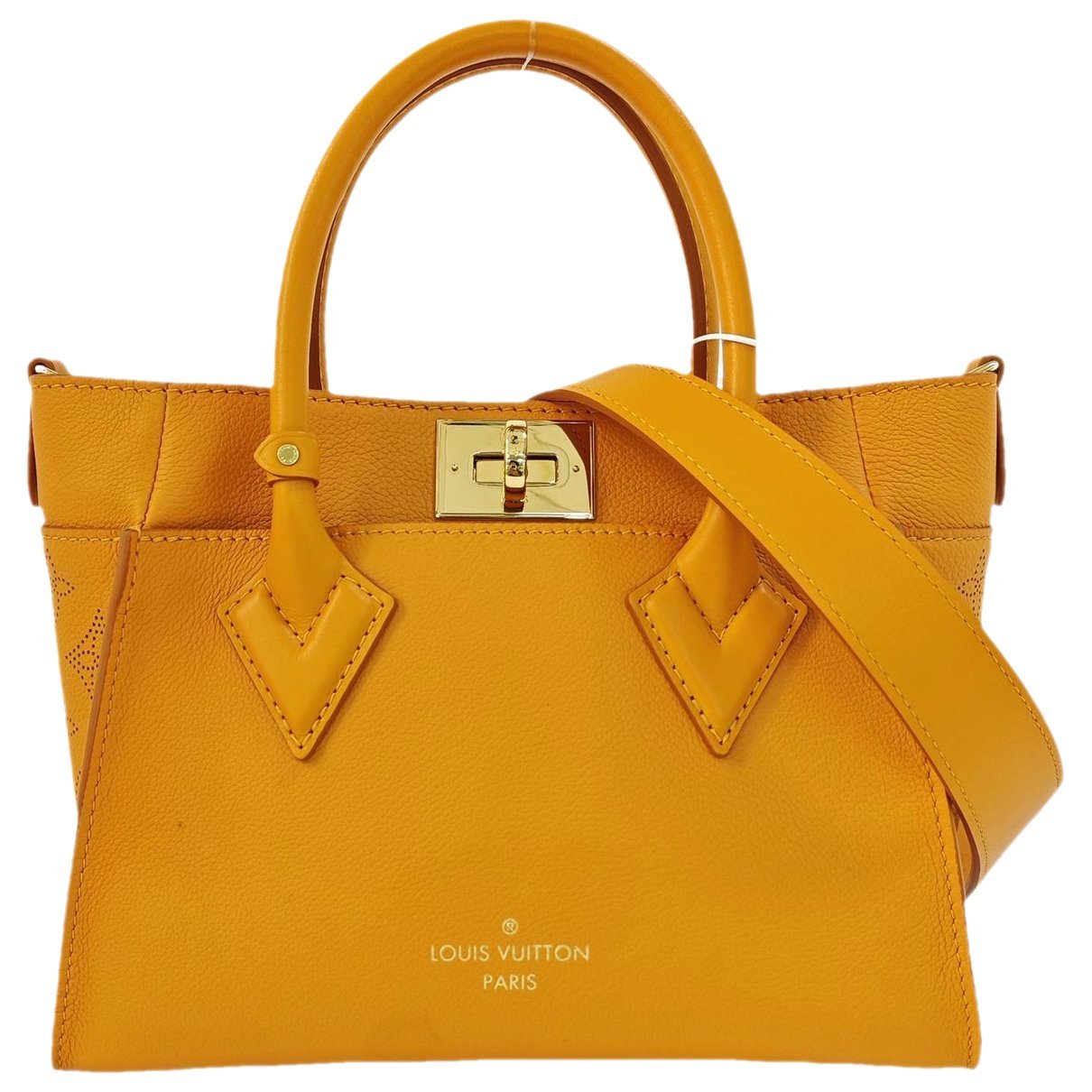 On My Side leather handbag