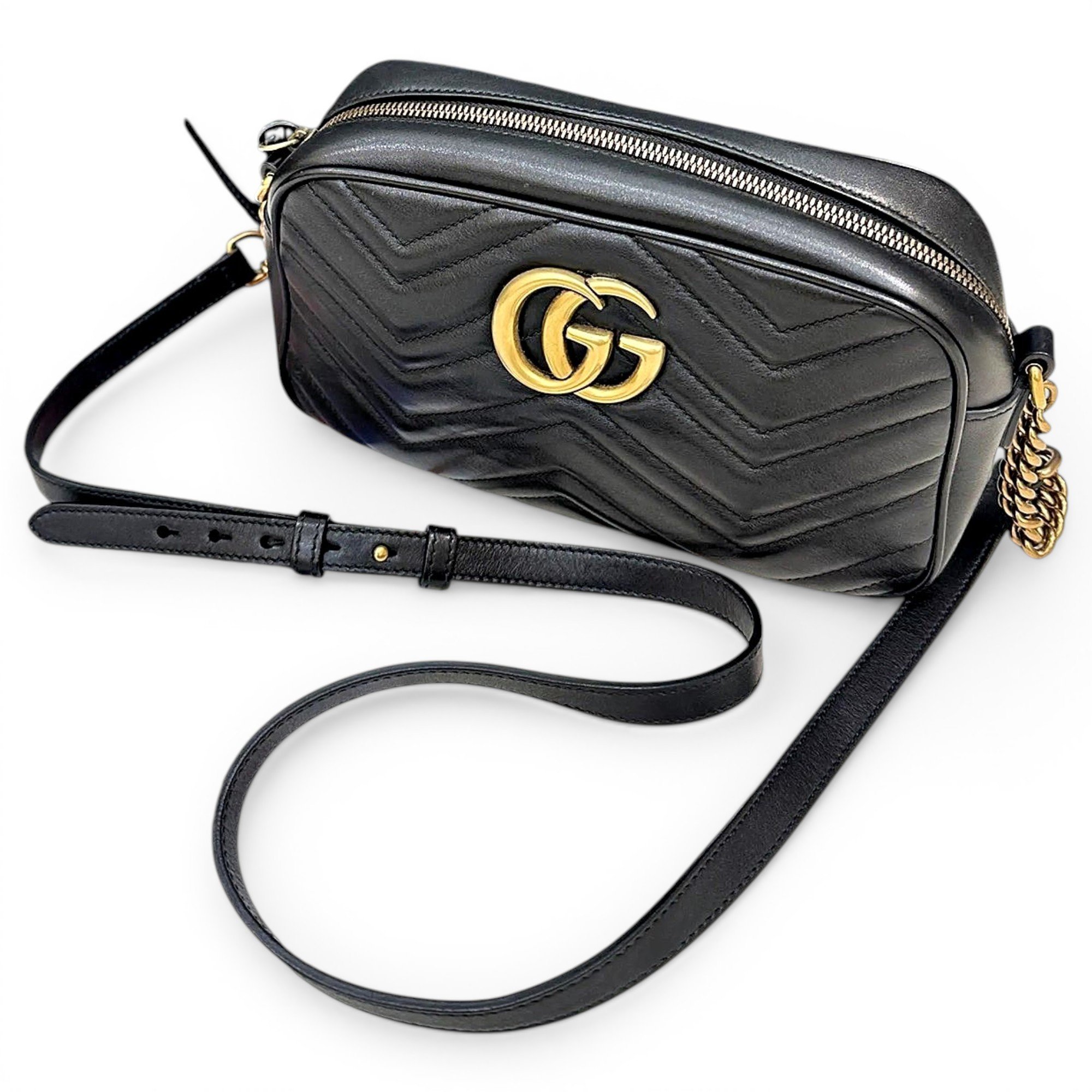GG Marmont leather crossbody bag