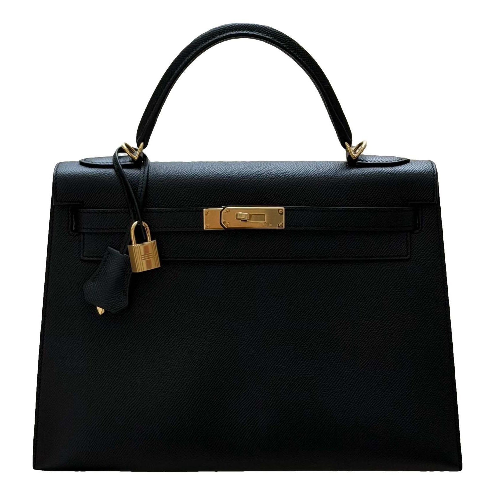 Kelly 32 leather handbag