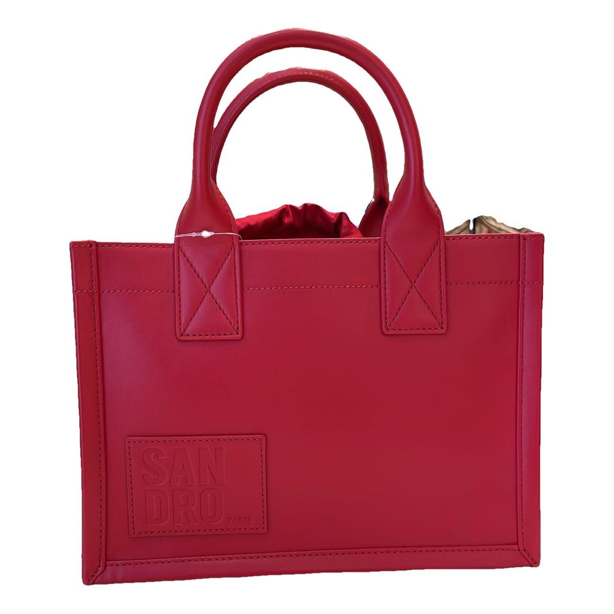 Leather tote
