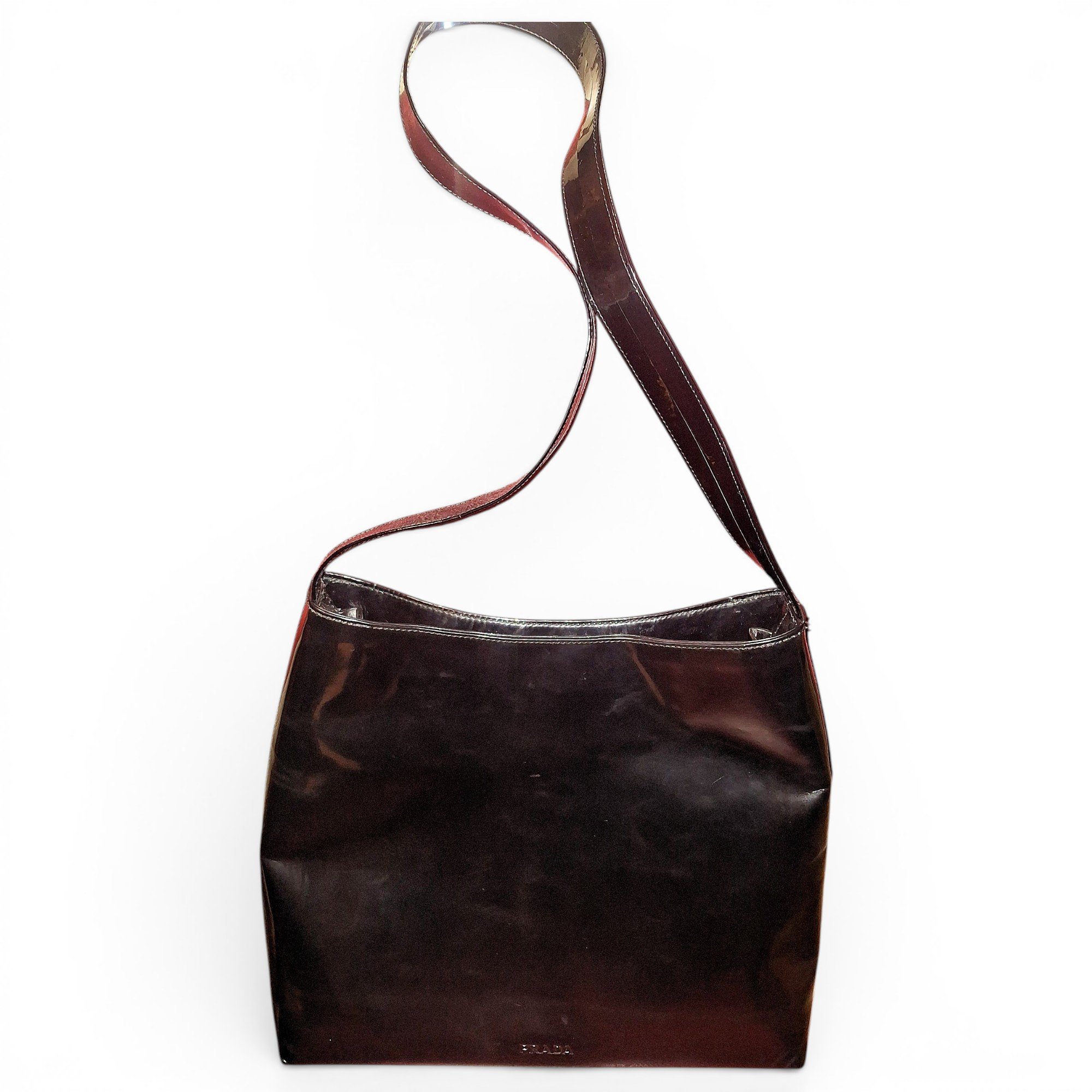 Cleo Flap patent leather handbag