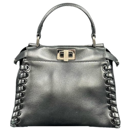 Peekaboo leather handbag