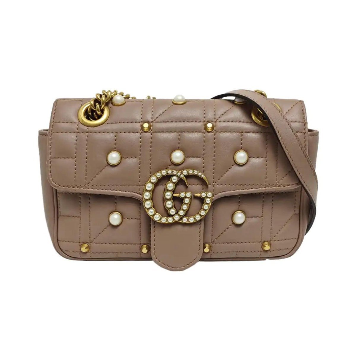 GG Marmont leather crossbody bag