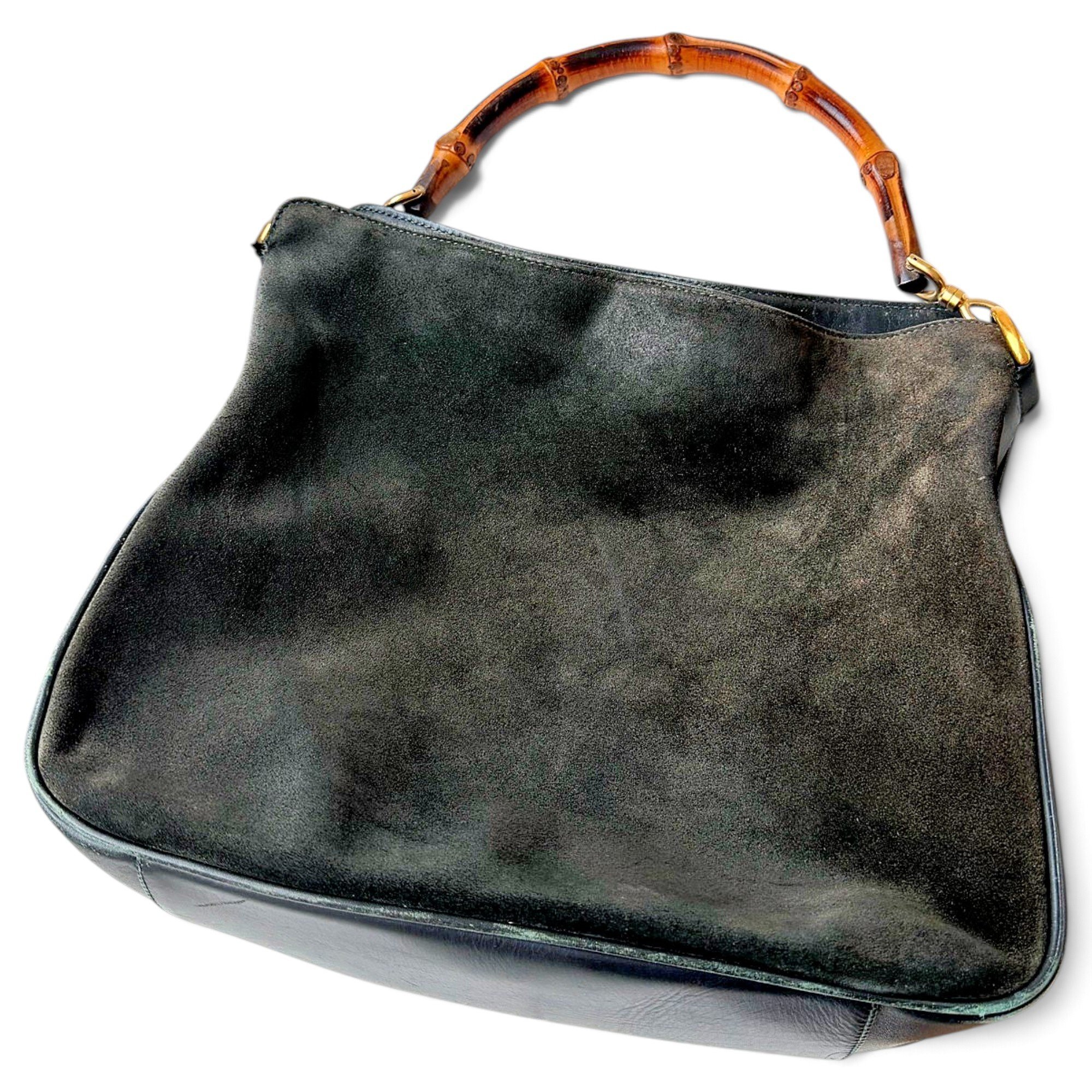 Bamboo Top Handle handbag